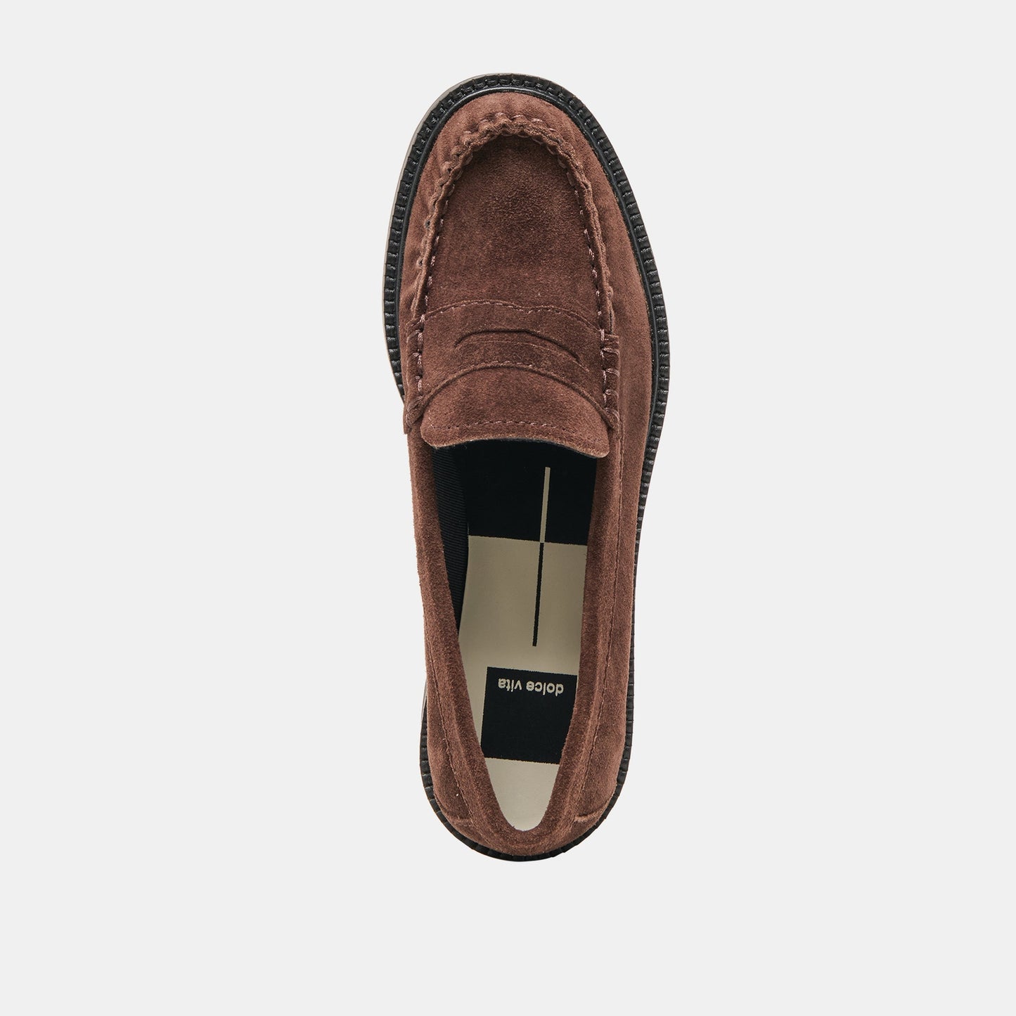 Merek Dk Brown Suede Loafers Dolce Vita On sale