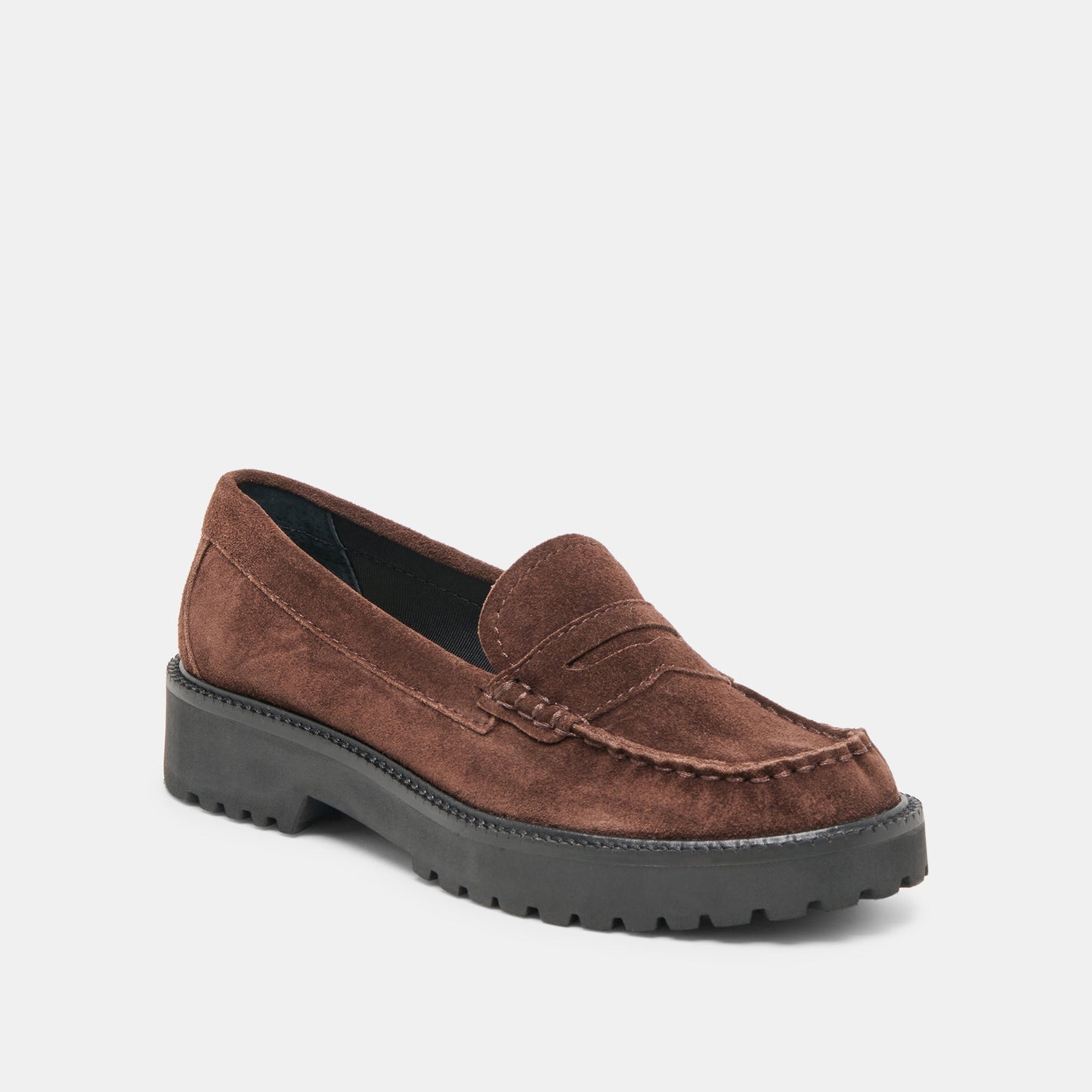 Merek Dk Brown Suede Loafers Dolce Vita On sale