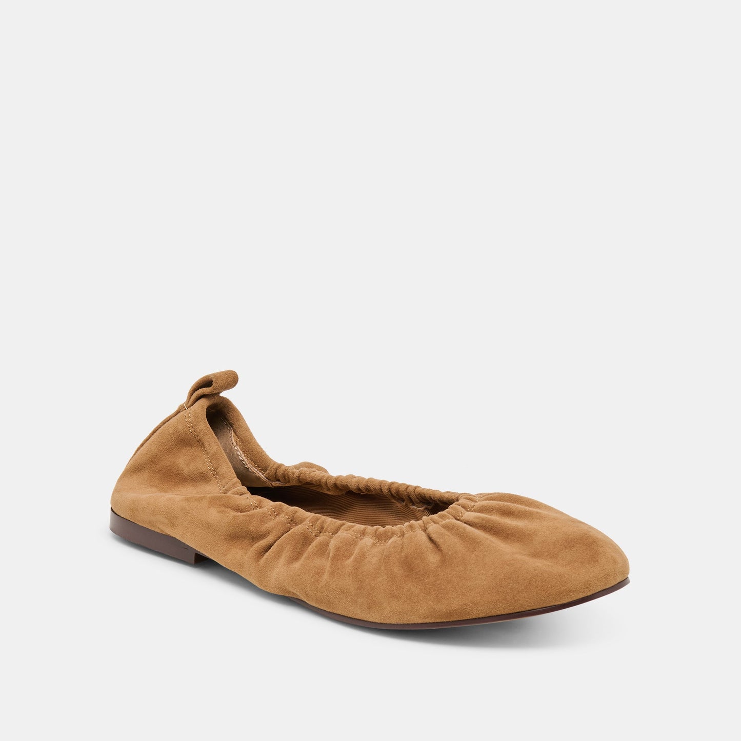 Conrad Lt Brown Suede Ballet Flats Dolce Vita For sale