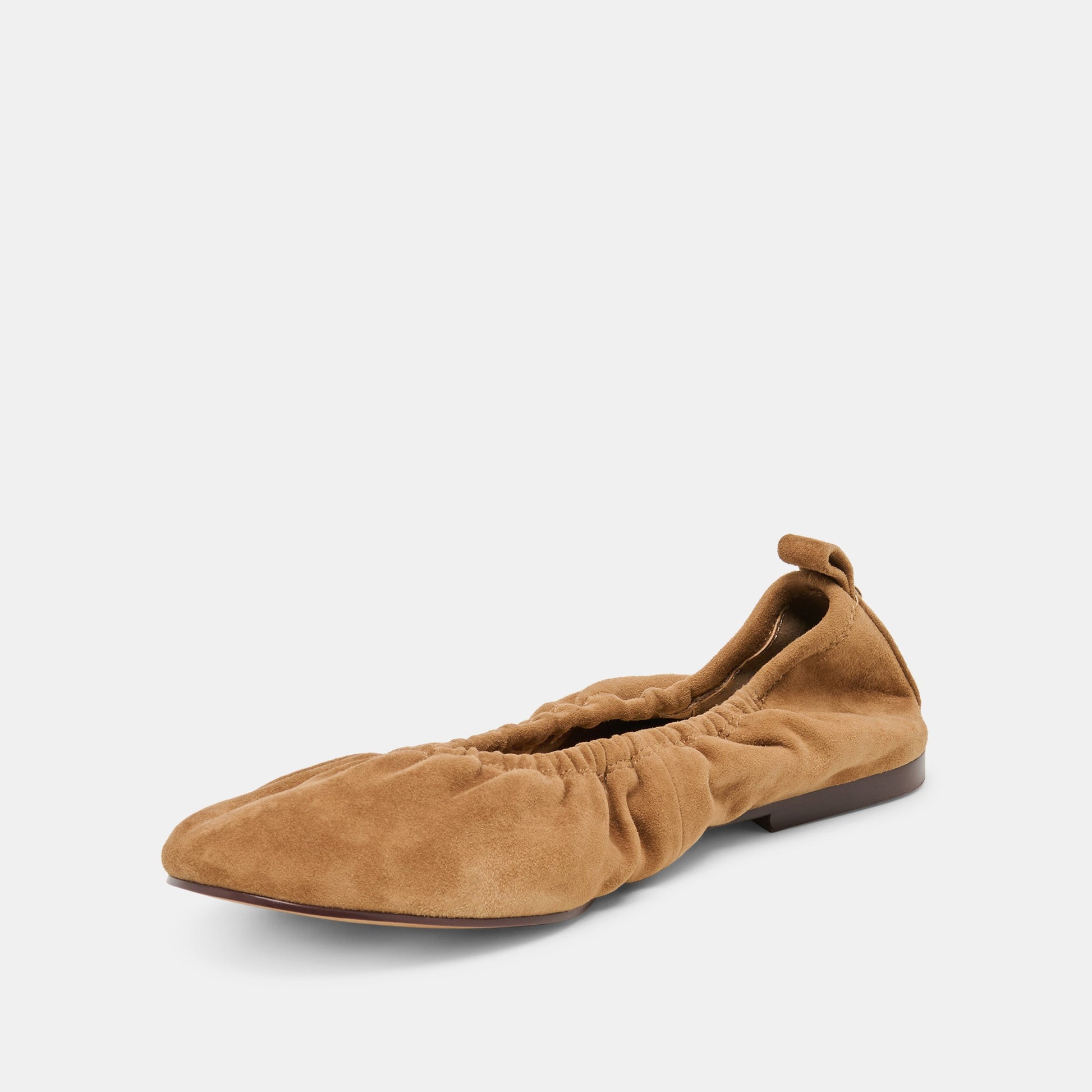 Conrad Lt Brown Suede Ballet Flats Dolce Vita For sale