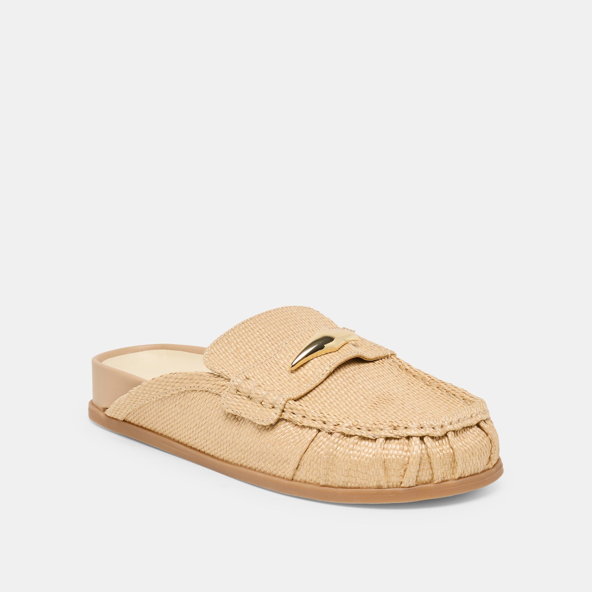 Jodero Lt Natural Raffia Flats Dolce Vita us