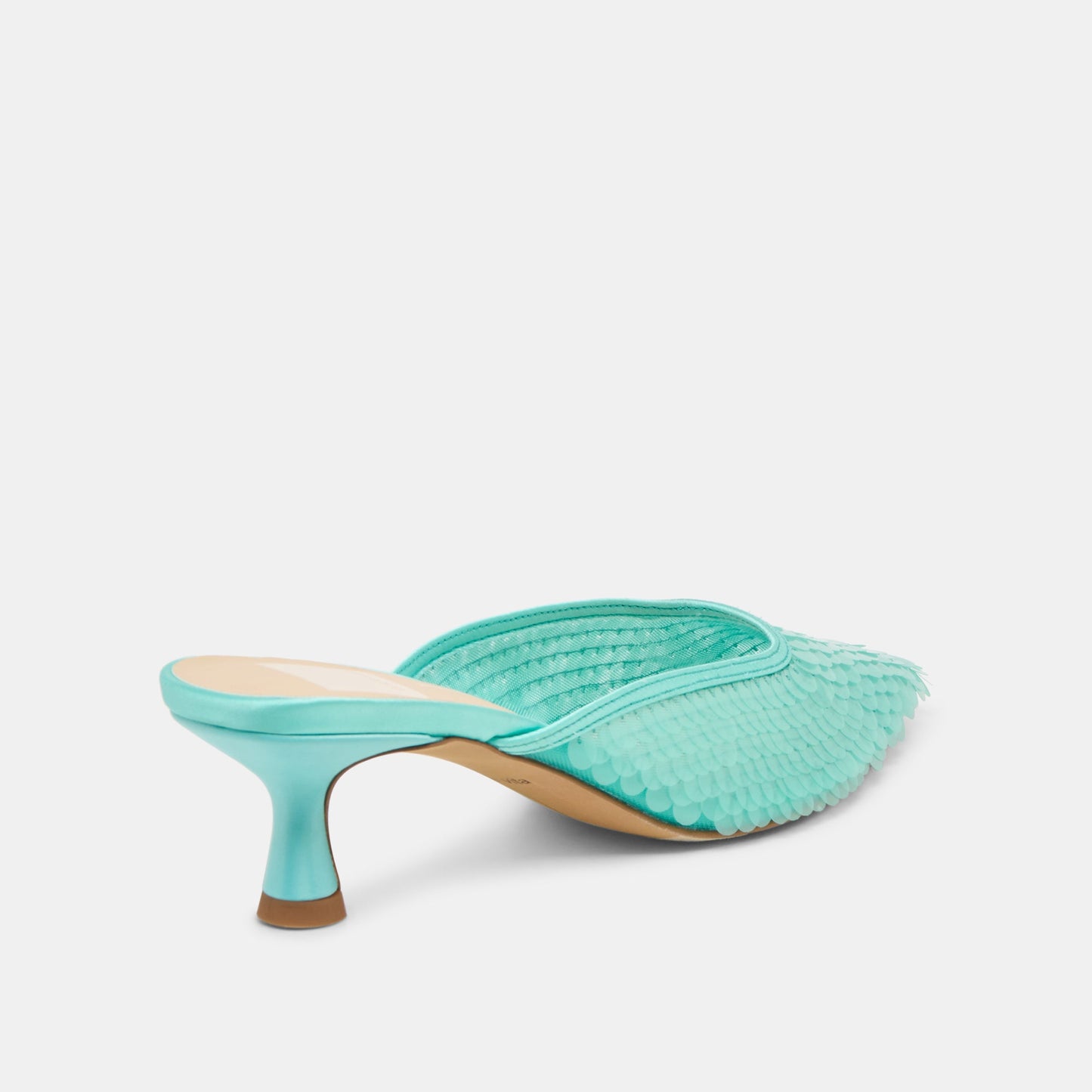 Cleo Sequin Aqua Sequin Heels Dolce Vita New
