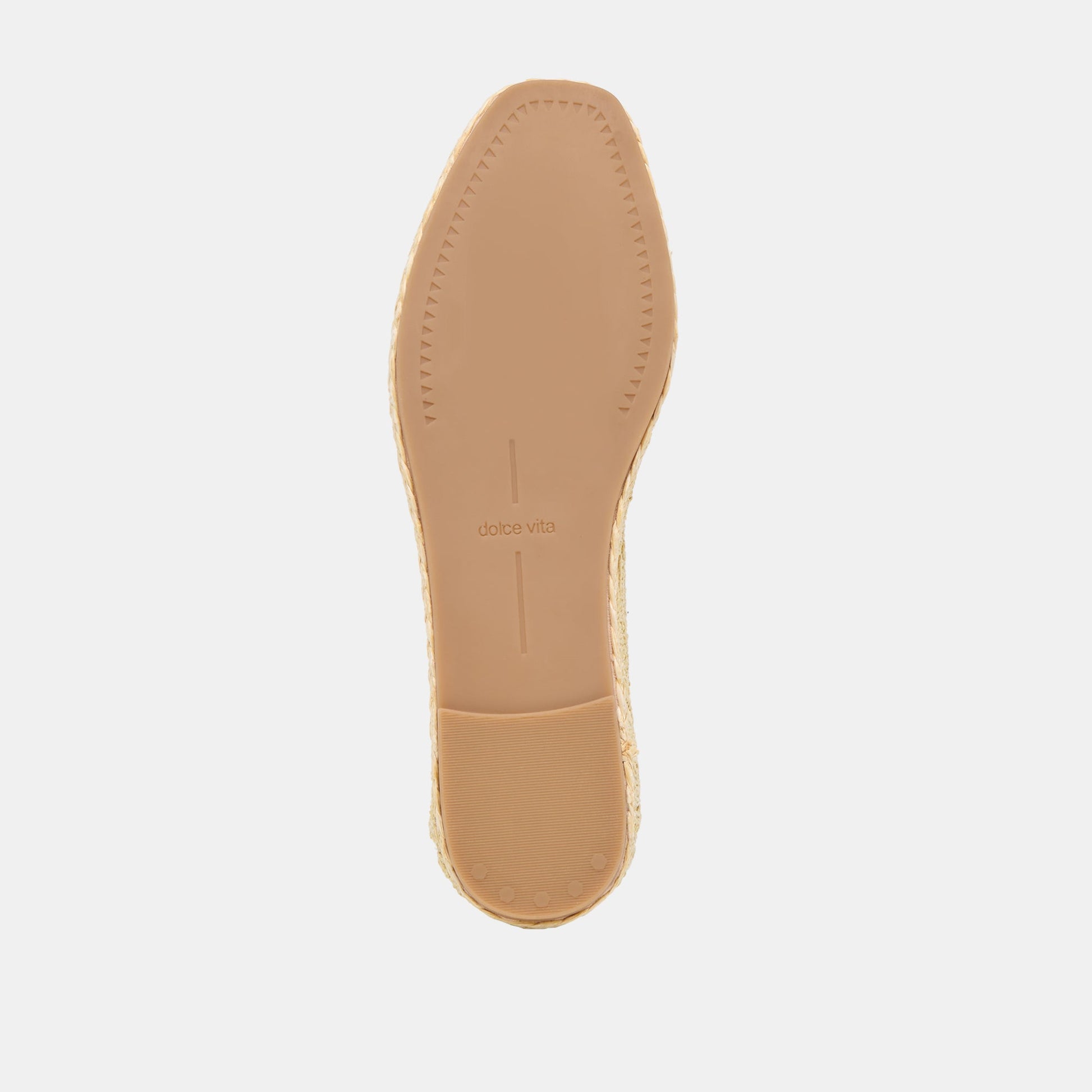 Tianna Lt Natural Raffia Lace Ballet Flats Dolce Vita Outlet