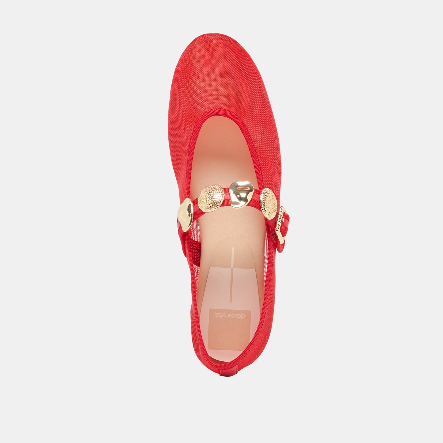 Relan Mesh Chili Mesh Ballet Flats Dolce Vita For sale