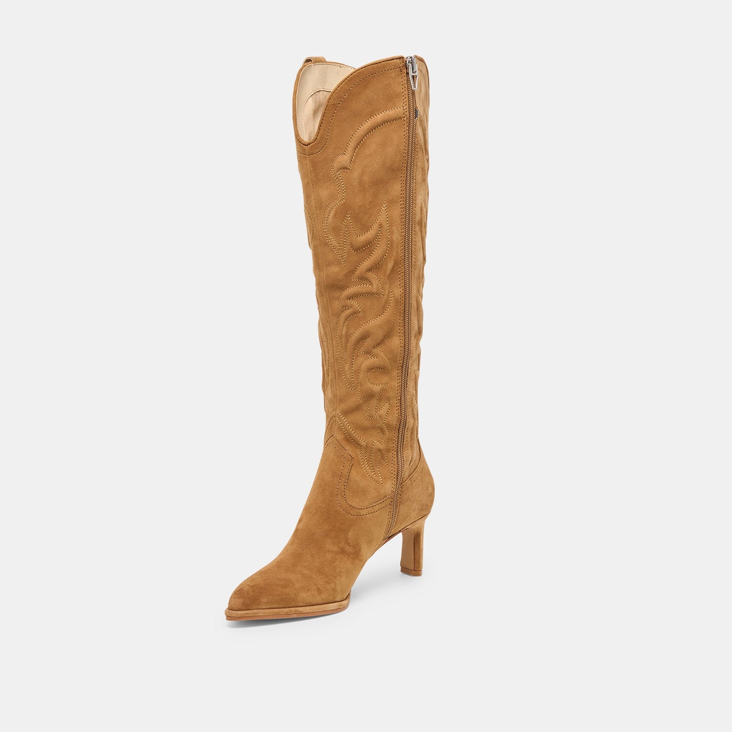 Alisa Lt Brown Suede Boots Dolce Vita us