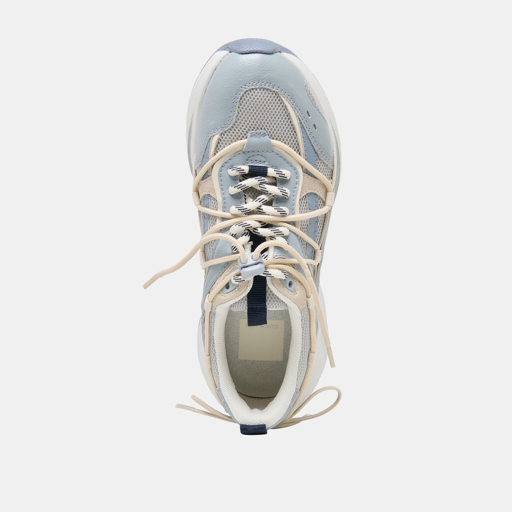 Selmar Blue Multi Leather Sneakers Dolce Vita New