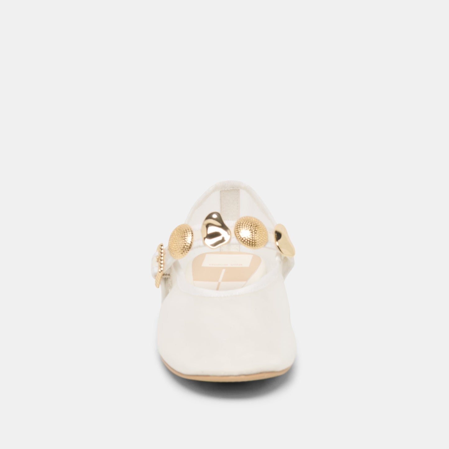 Relan Mesh White Mesh Ballet Flats Dolce Vita Discount