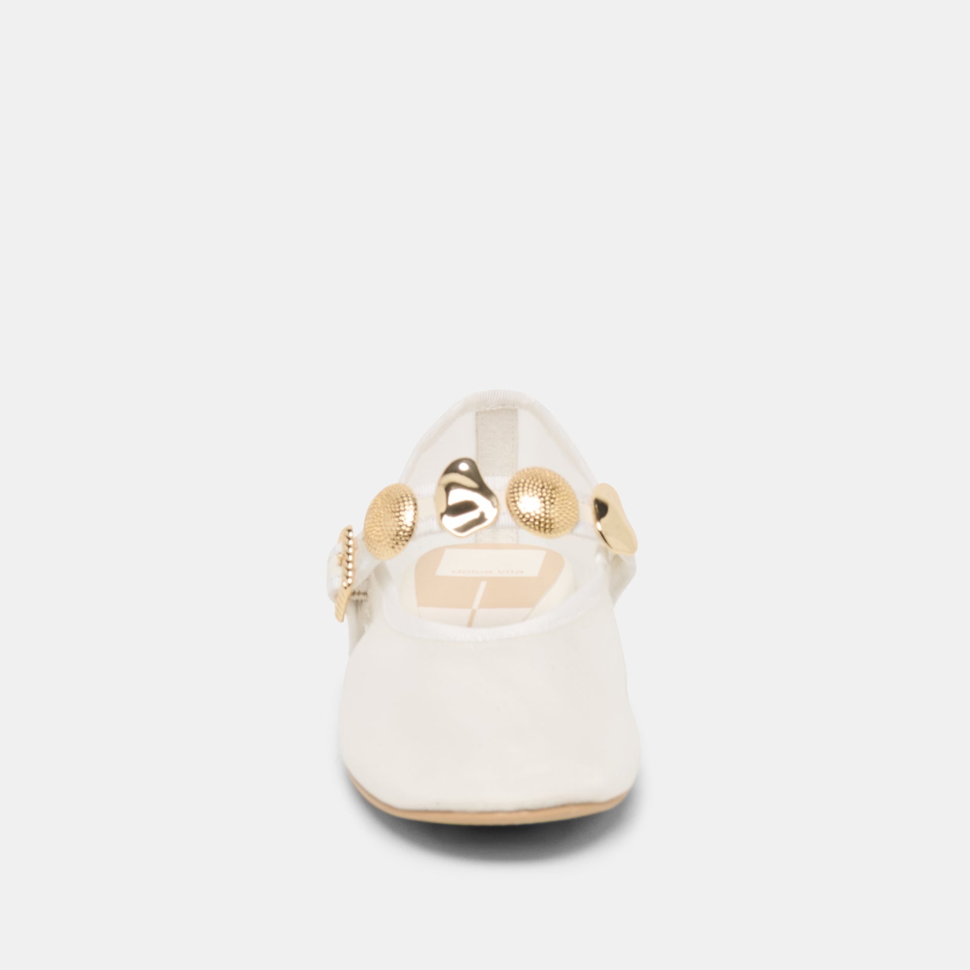 Relan Mesh White Mesh Ballet Flats Dolce Vita Discount