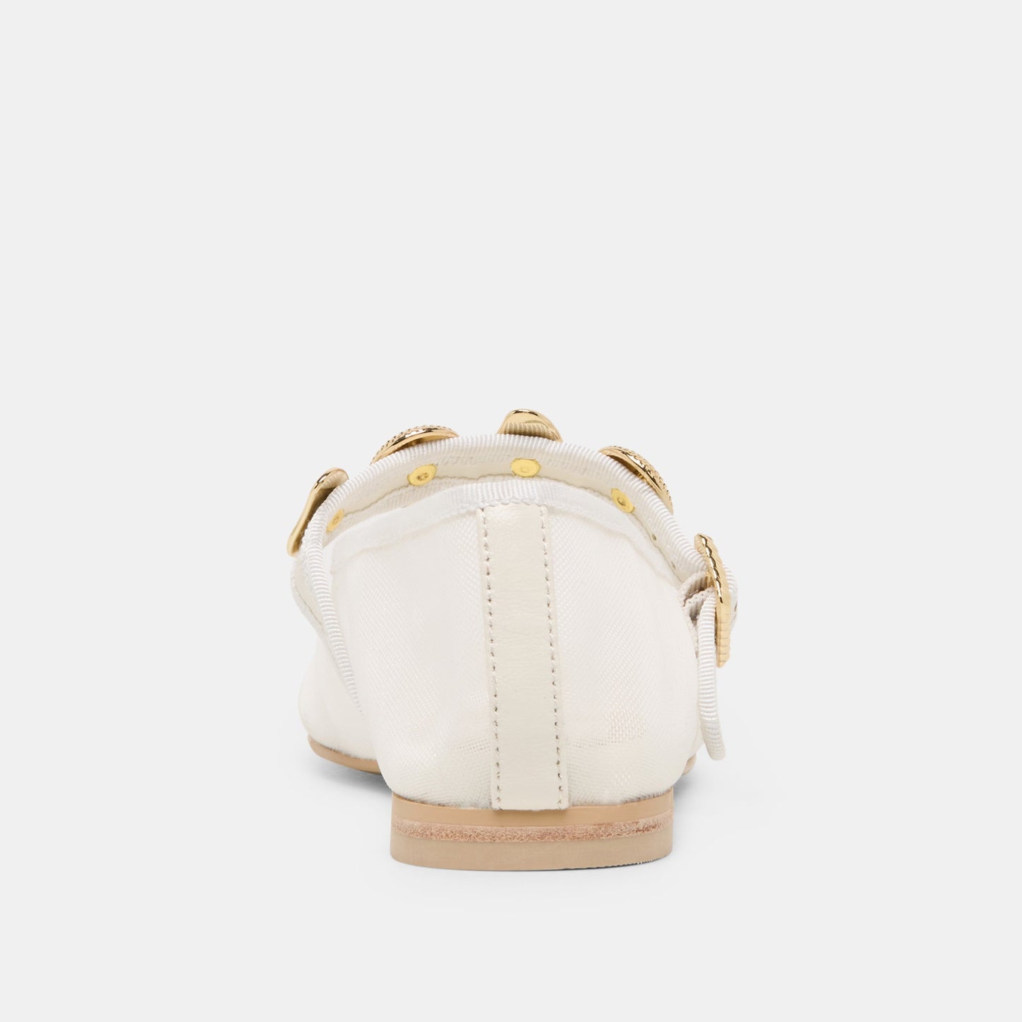 Relan Mesh White Mesh Ballet Flats Dolce Vita Discount
