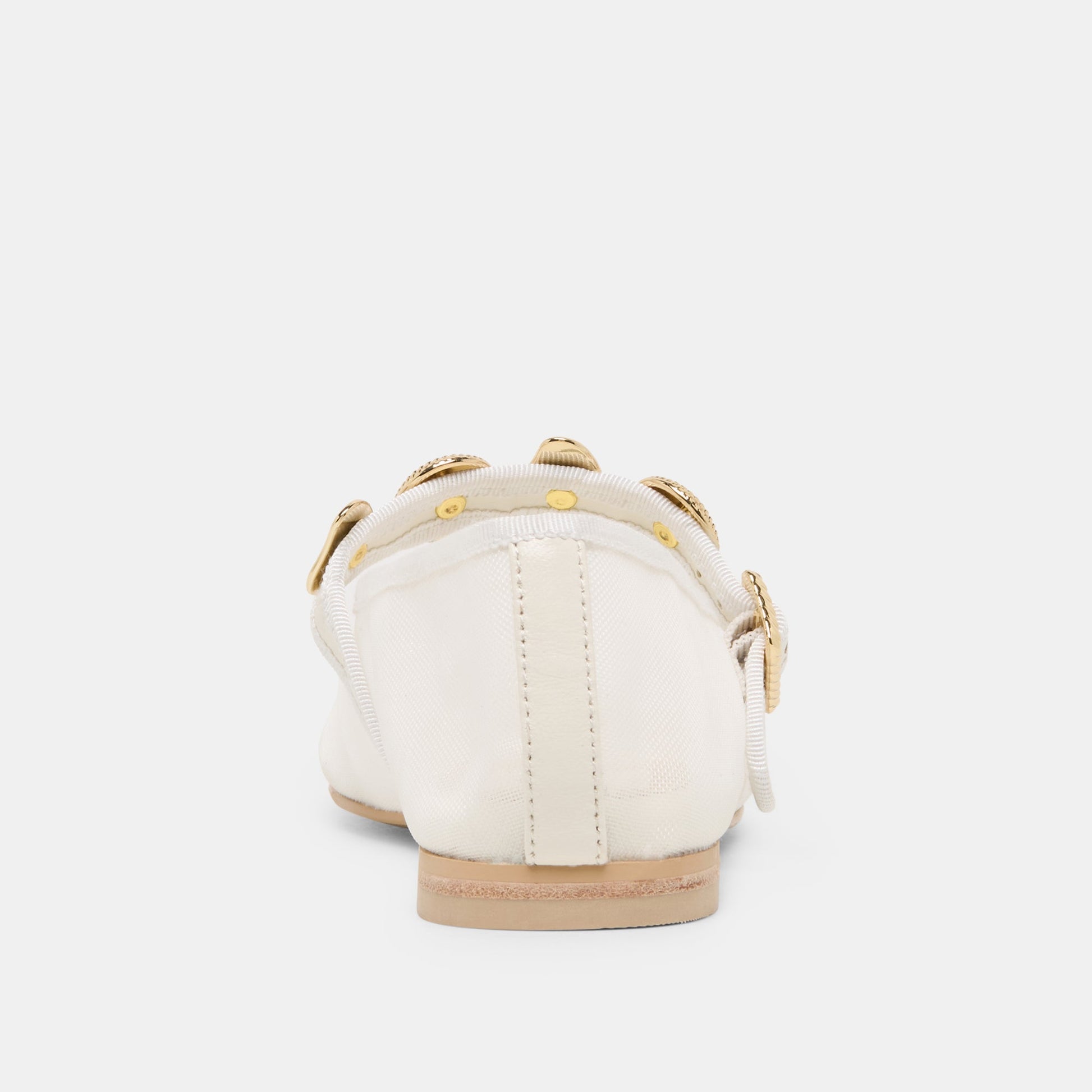 Relan Mesh White Mesh Ballet Flats Dolce Vita Discount