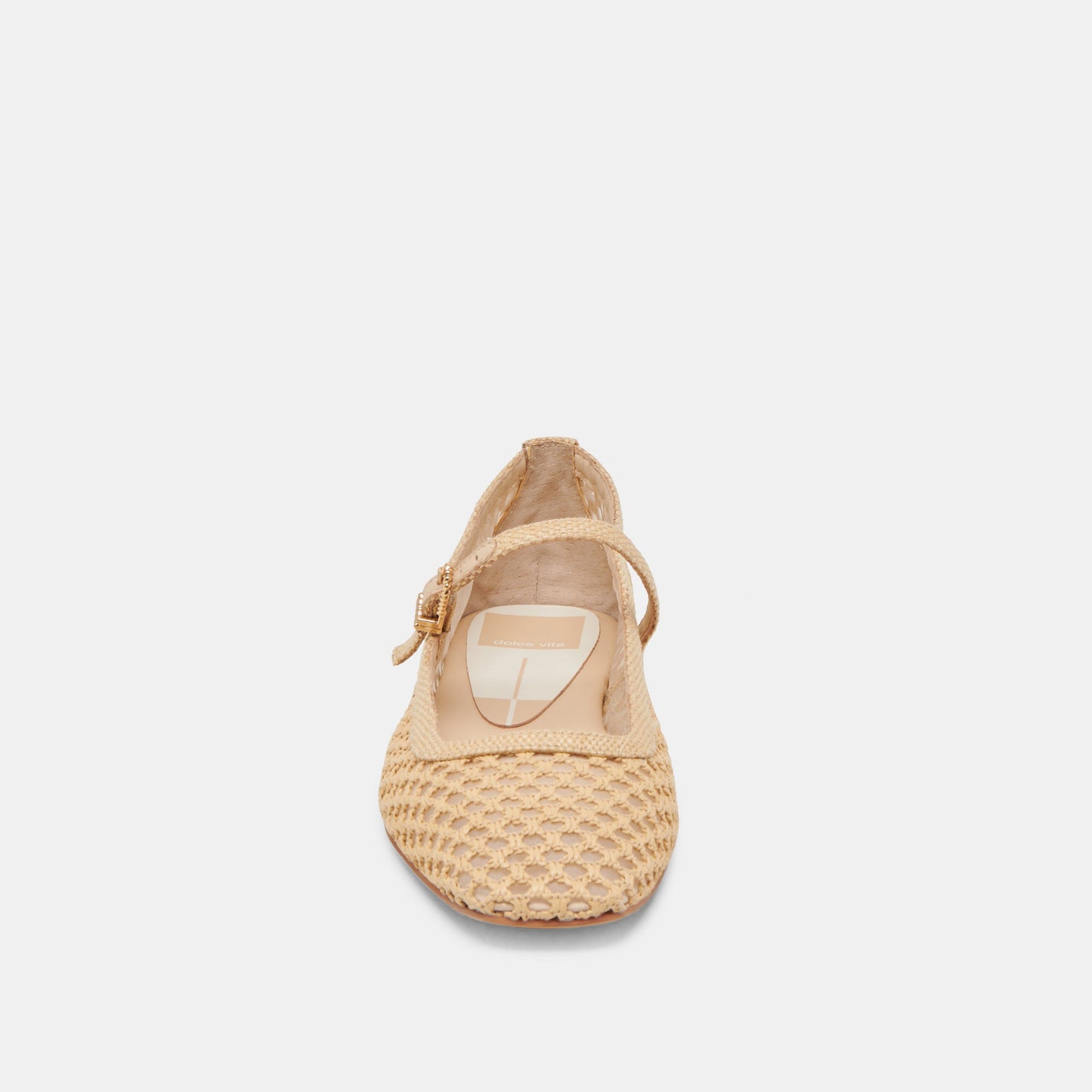 REYES WIDE BALLET FLATS LT NATURAL WOVEN RAFFIA
 – Dolce Vita Dolce Vita On sale