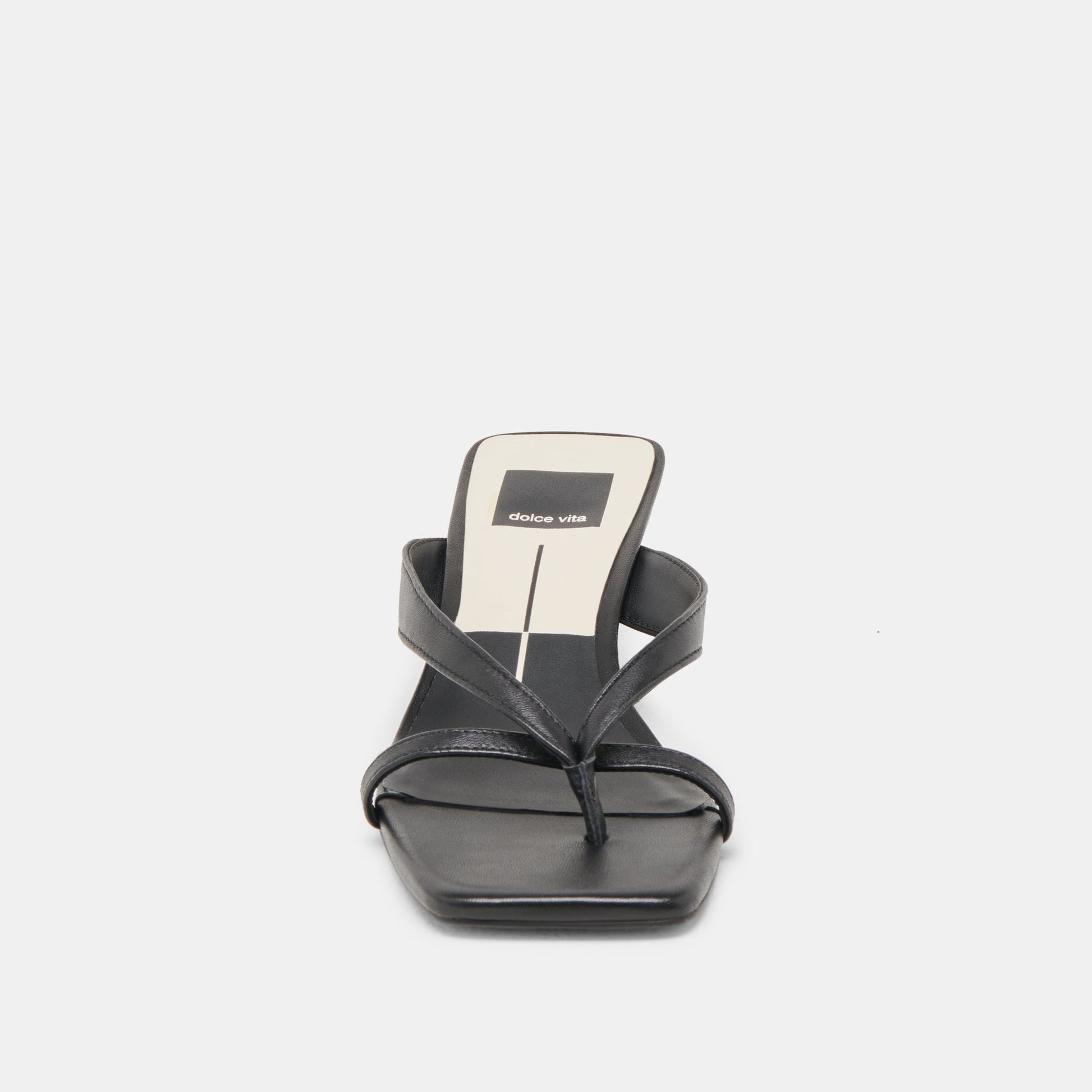 BREVEL WIDE HEELS ONYX LEATHER
 – Dolce Vita Dolce Vita For sale