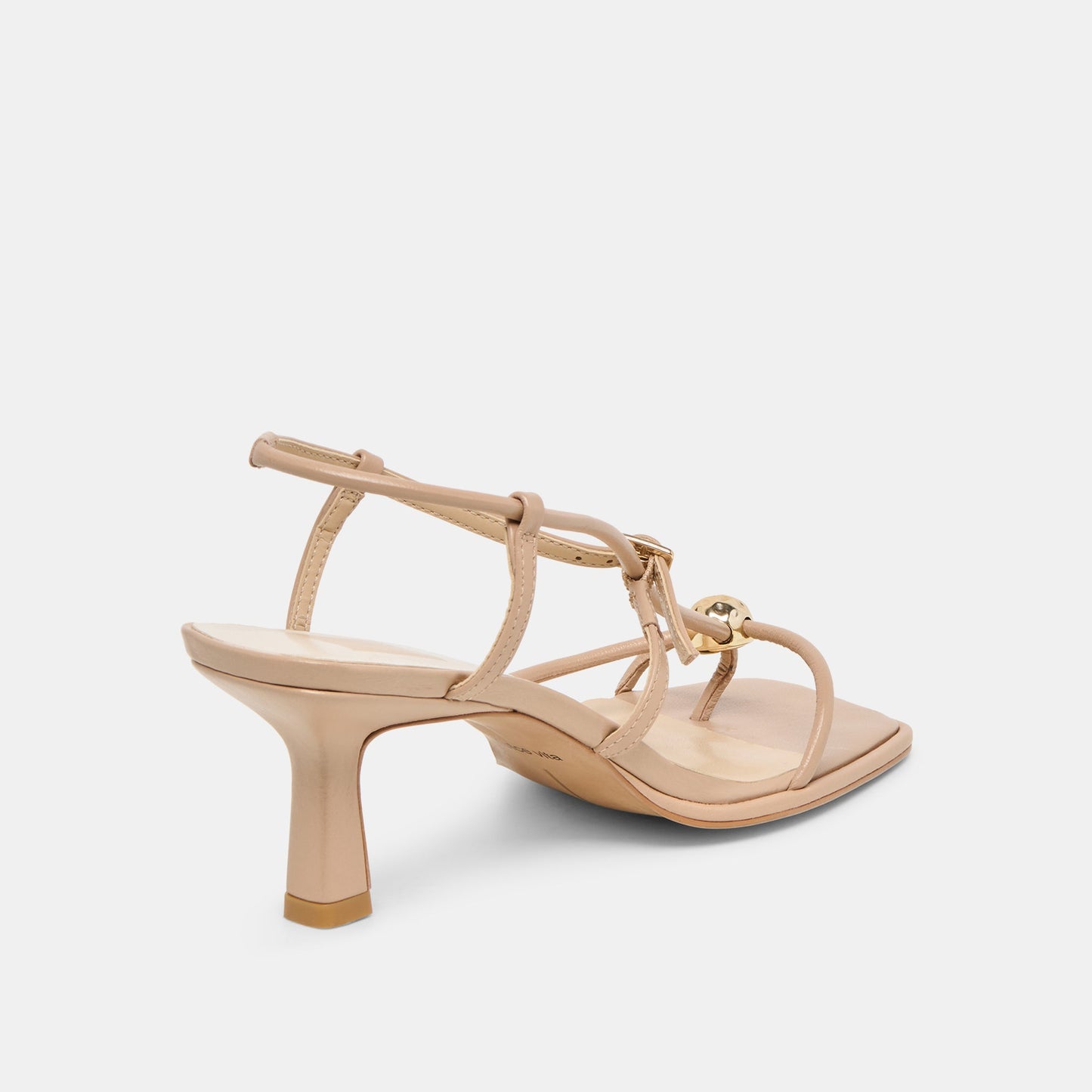 Manji Wide Light Tan Leather Heels Dolce Vita us