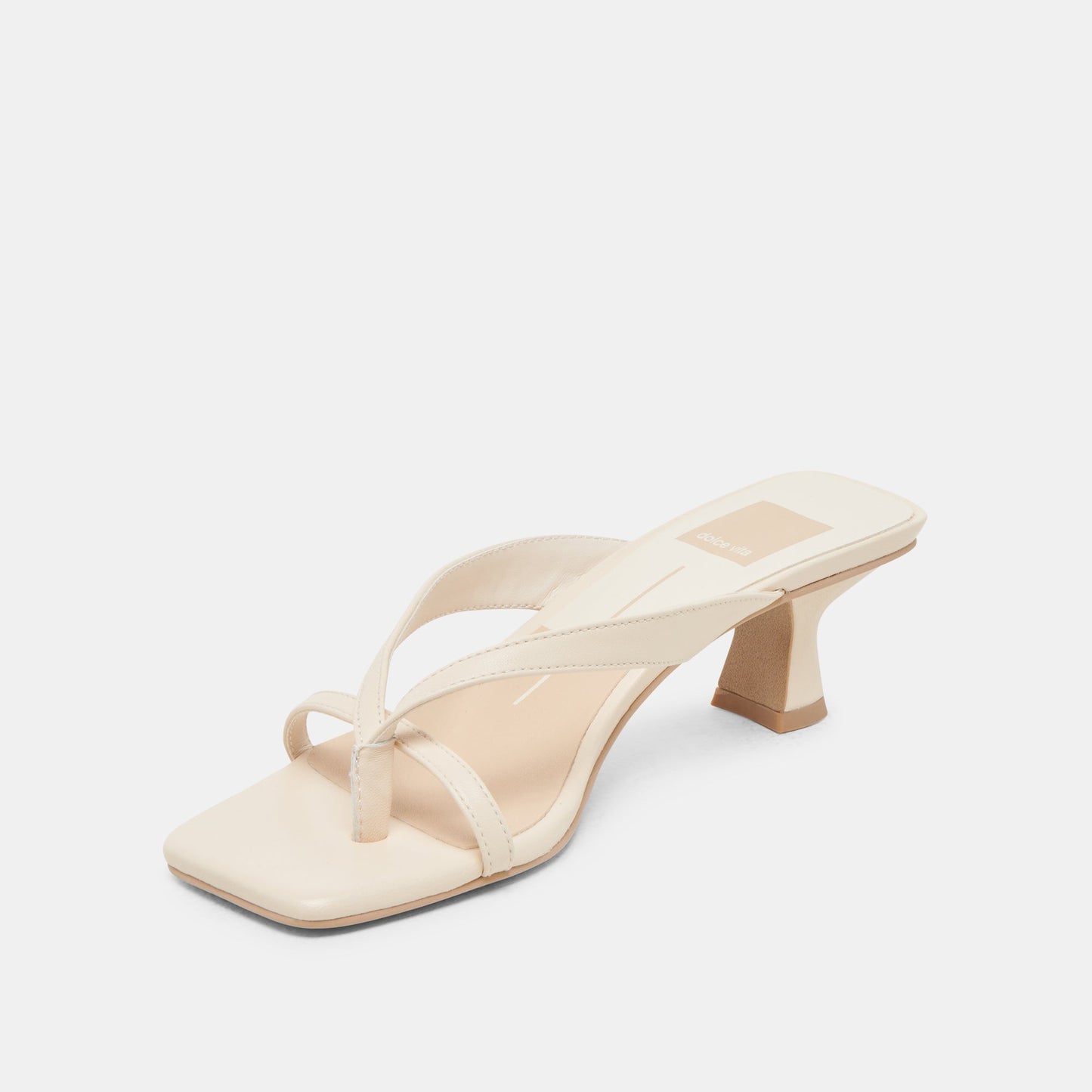 Brevel Wide Bone Leather Heels Dolce Vita Online