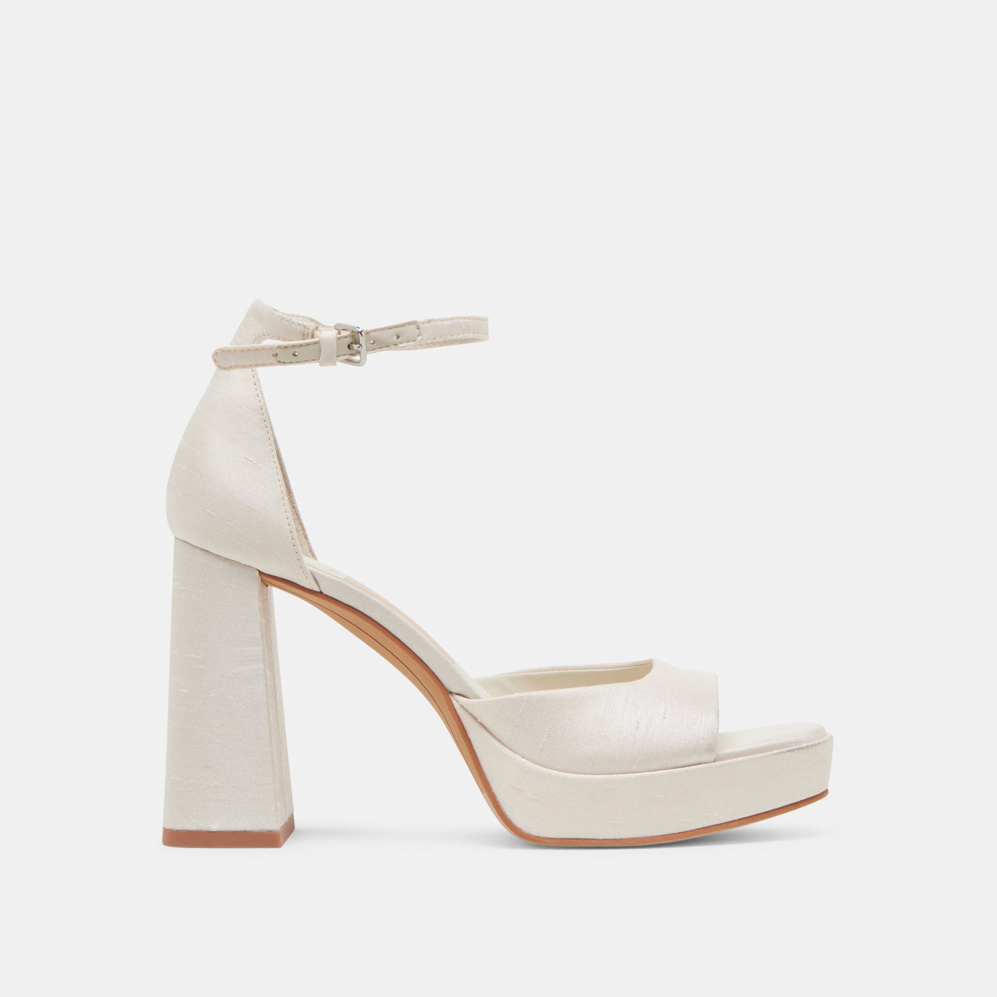 PANDRO WIDE HEELS WHITE SATIN
 – Dolce Vita Dolce Vita For sale