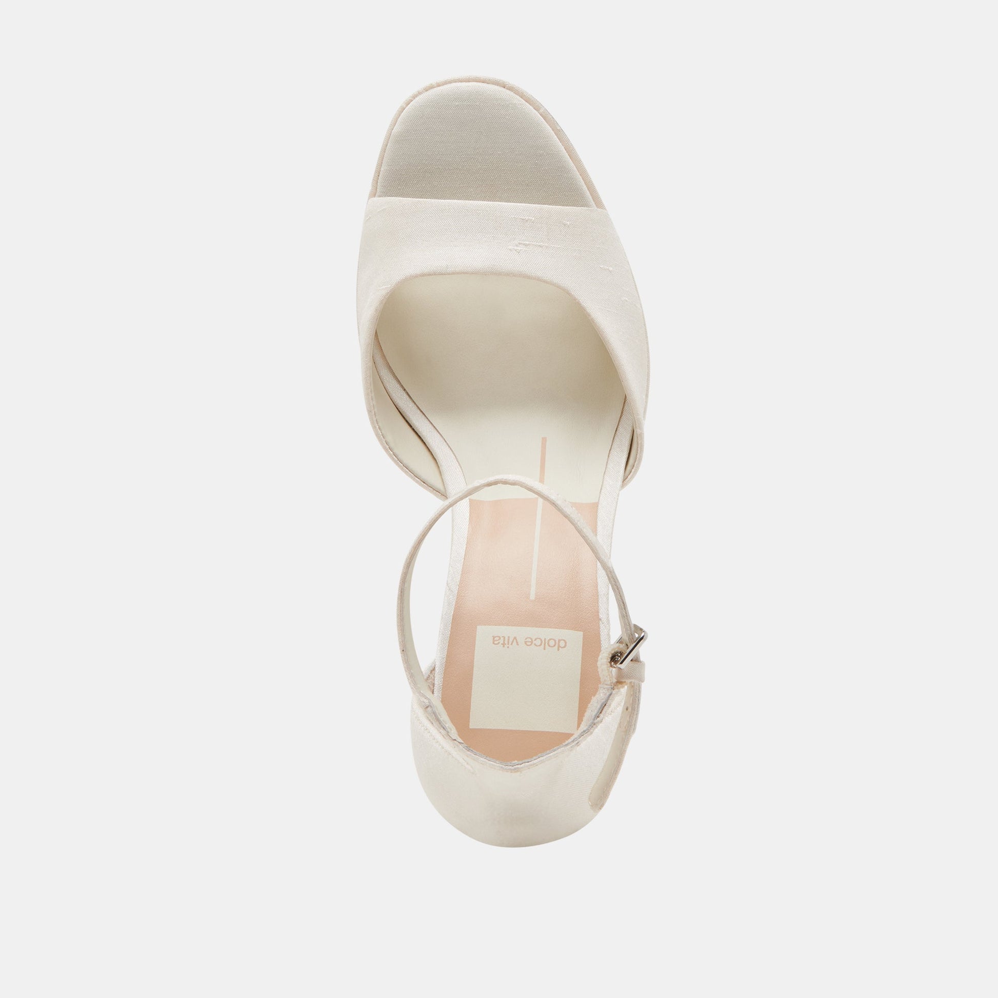 PANDRO WIDE HEELS WHITE SATIN
 – Dolce Vita Dolce Vita For sale