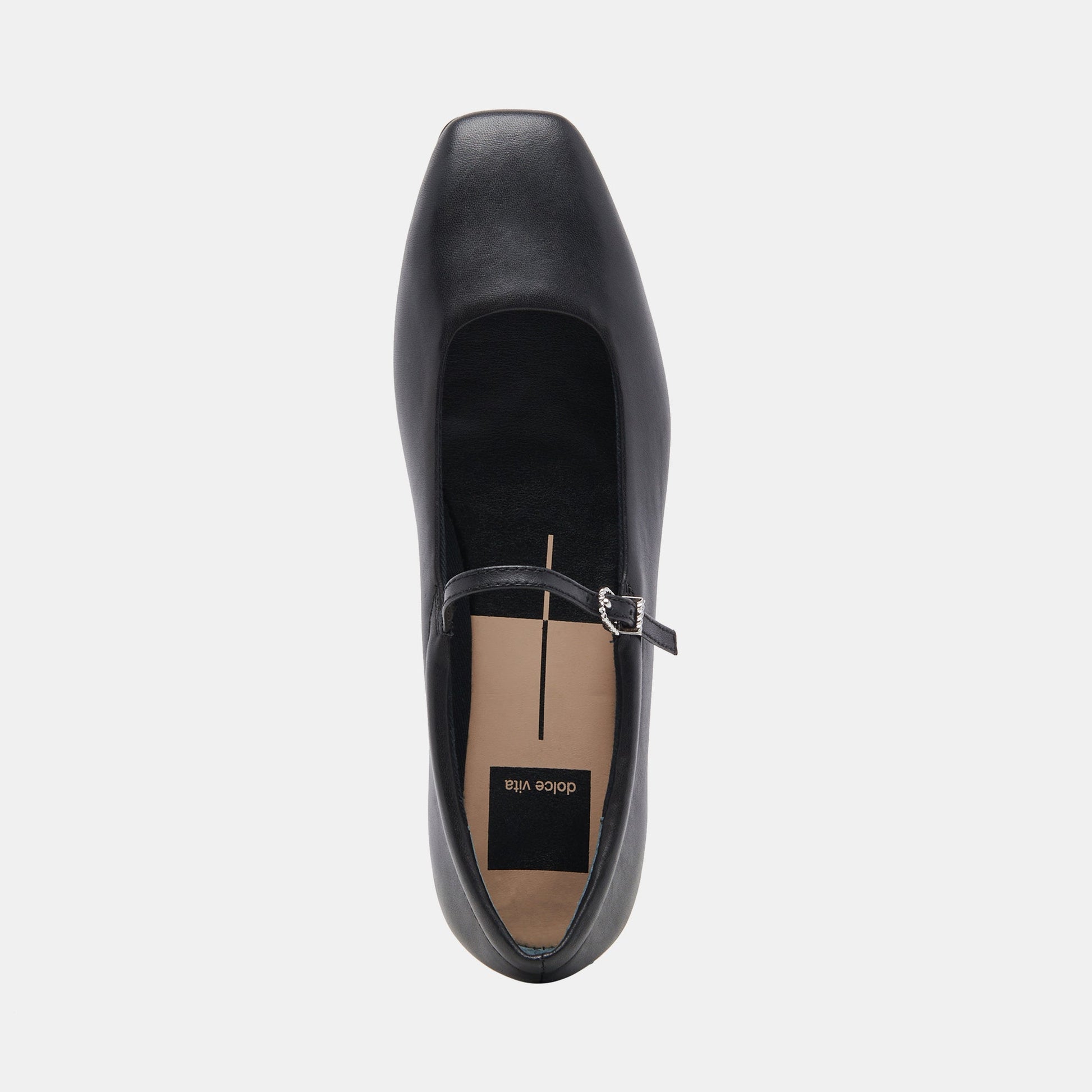 Reyes Wide Ballet Flats Black Leather | Leather Ballet Flats
 – Dolce Vita Dolce Vita us