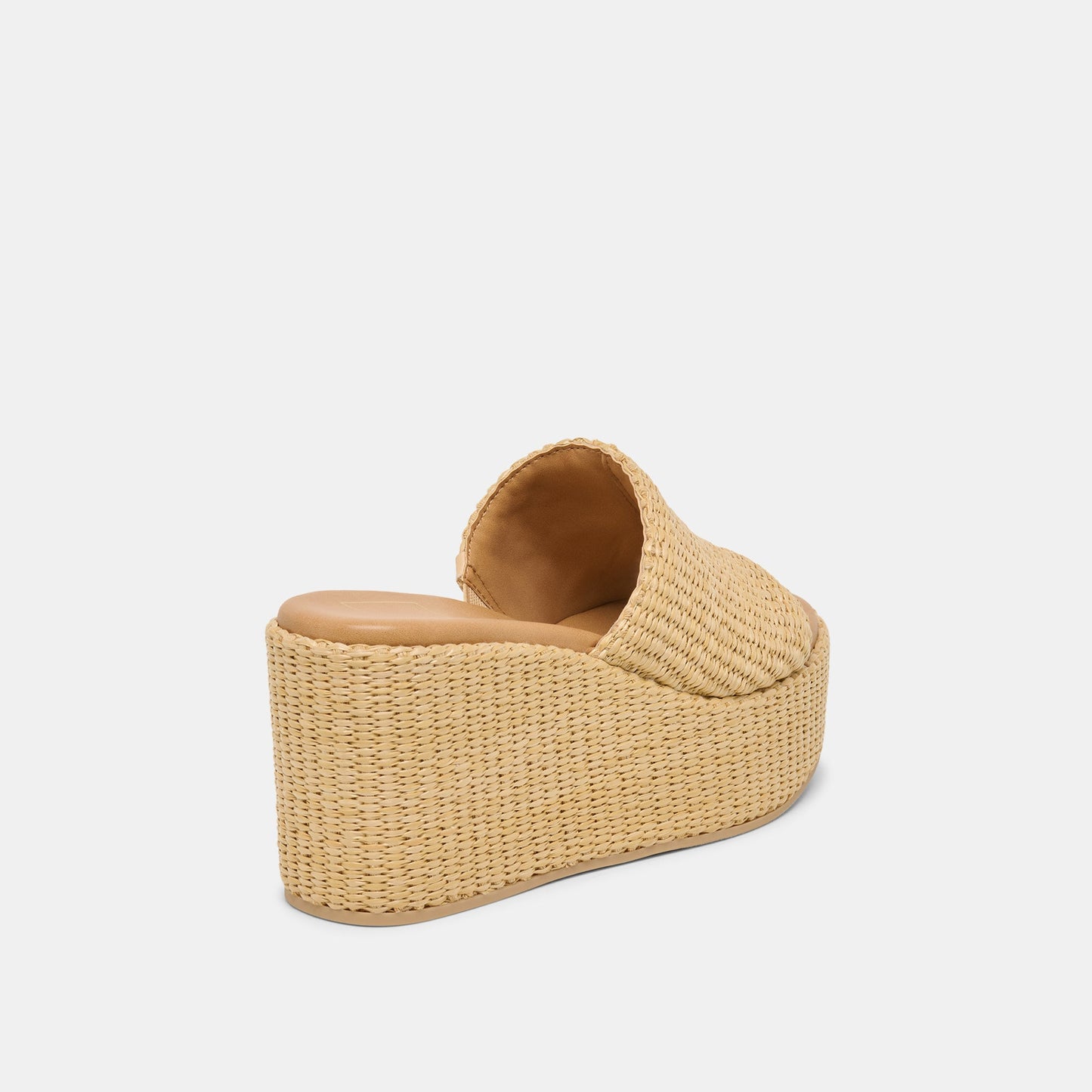Joclyn Wide Lt Natural Raffia Wedges Dolce Vita Outlet