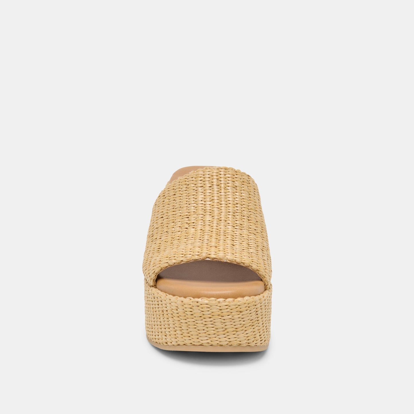 Joclyn Wide Lt Natural Raffia Wedges Dolce Vita Outlet