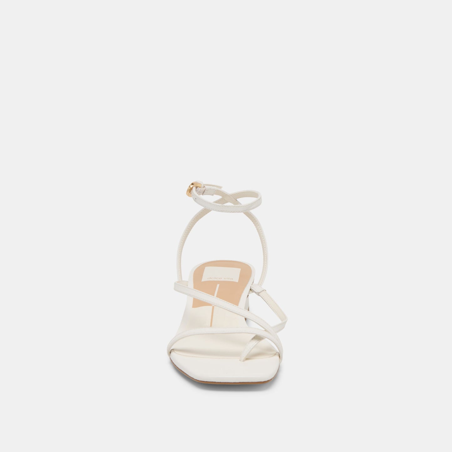 Karlos Wide True White Leather Sandals Dolce Vita On sale