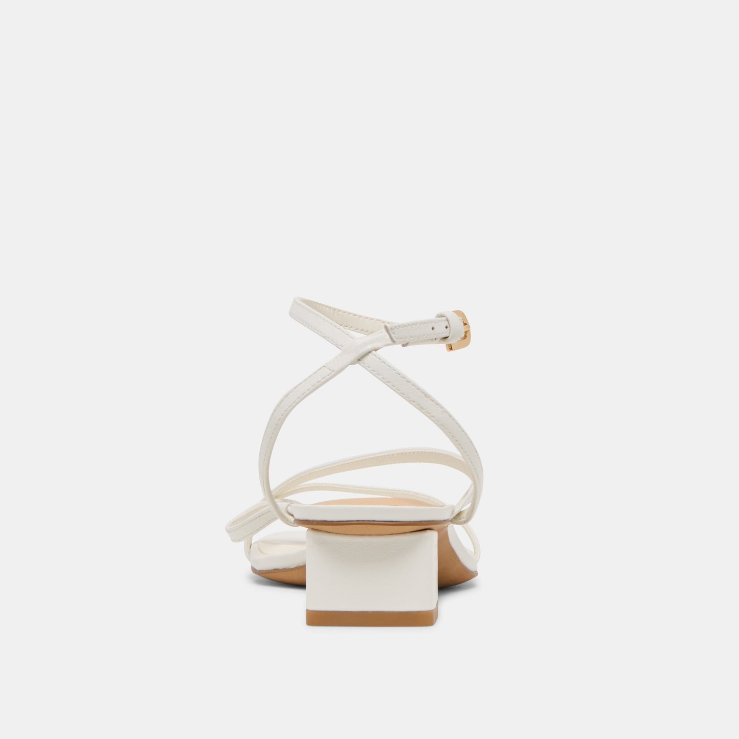 Karlos Wide True White Leather Sandals Dolce Vita On sale