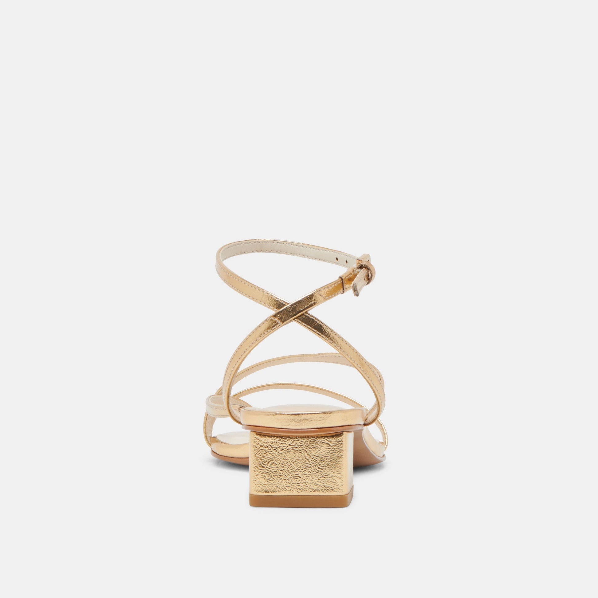 Karlos Wide Gold Metallic Stella Sandals Dolce Vita For sale