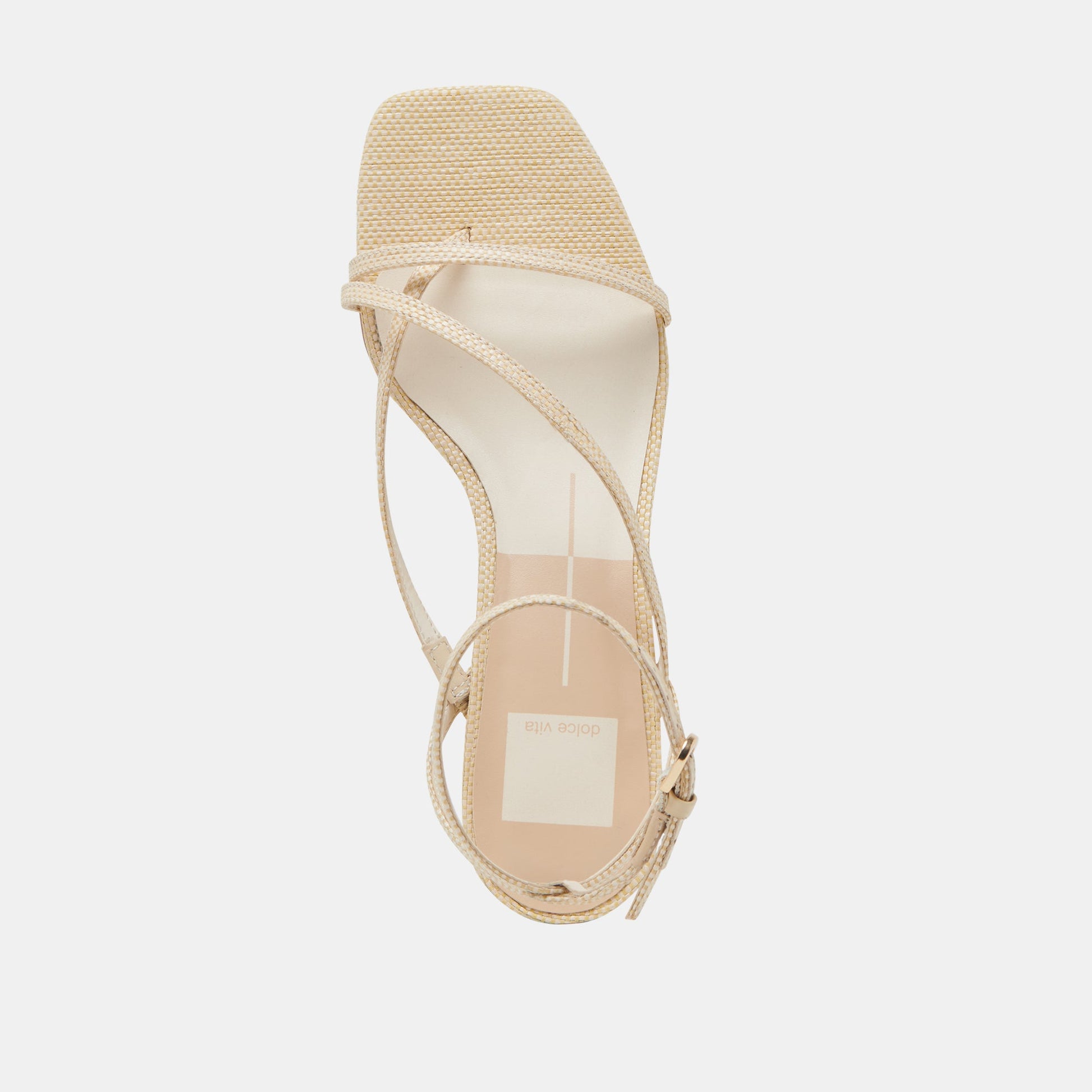 Karlos Wide Natural Woven Raffia Sandals Dolce Vita us