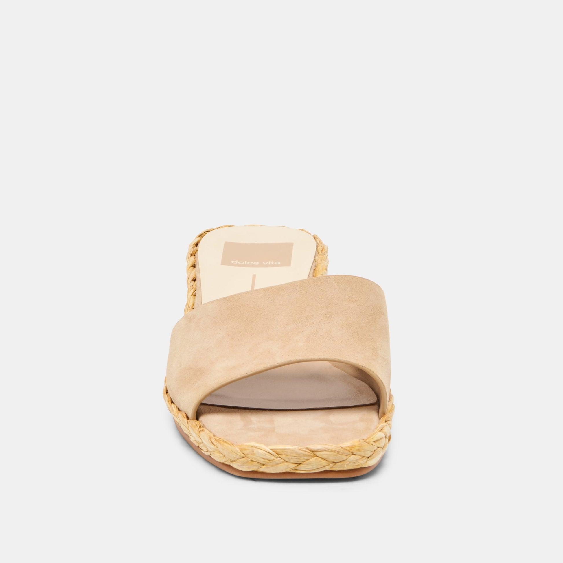 Dixi Wide Camel Suede Sandals Dolce Vita Online
