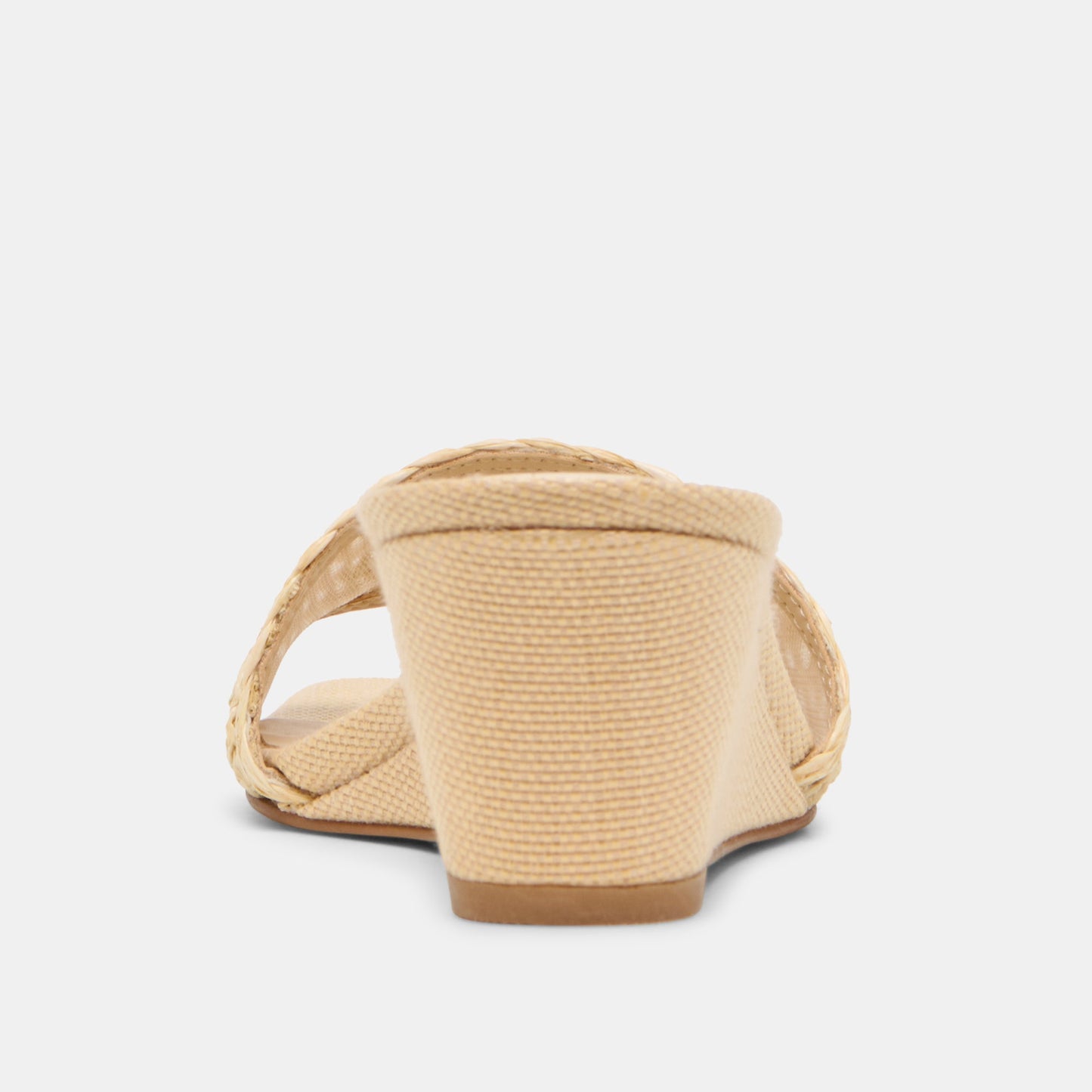 Qaily Wide Lt Natural Raffia Wedges Dolce Vita On sale
