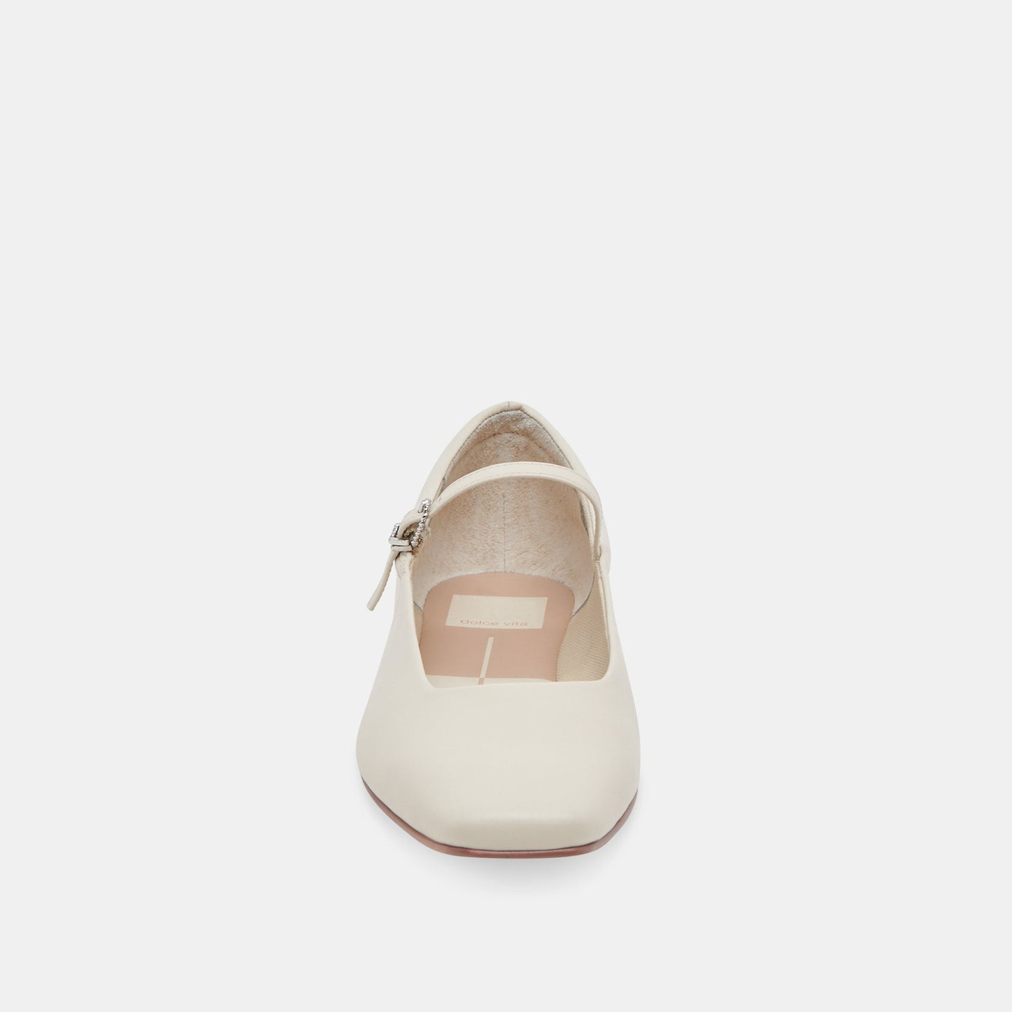 Reyes Wide Ballet Flats Ivory Leather | Ivory Ballet Flats
 – Dolce Vita Dolce Vita For sale