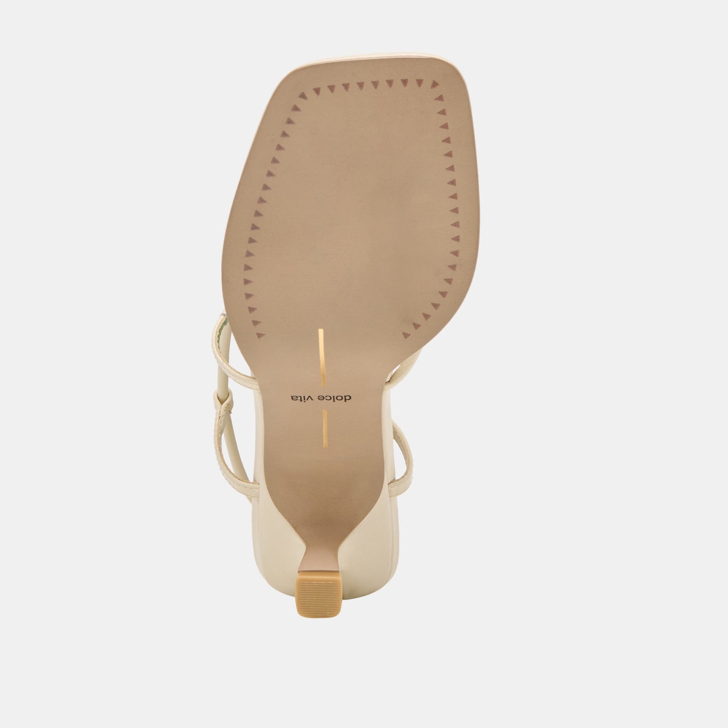Manji Wide Creme Leather Heels Dolce Vita us