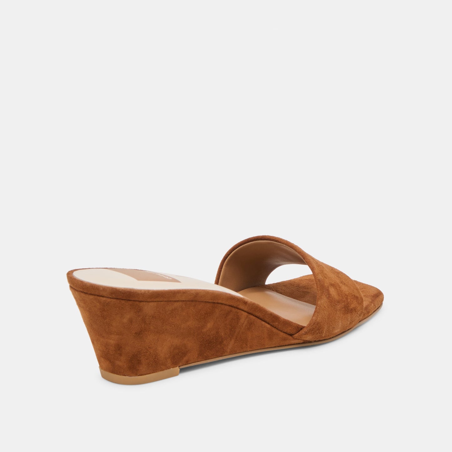 Qaily Wide Brown Suede Wedges Dolce Vita New