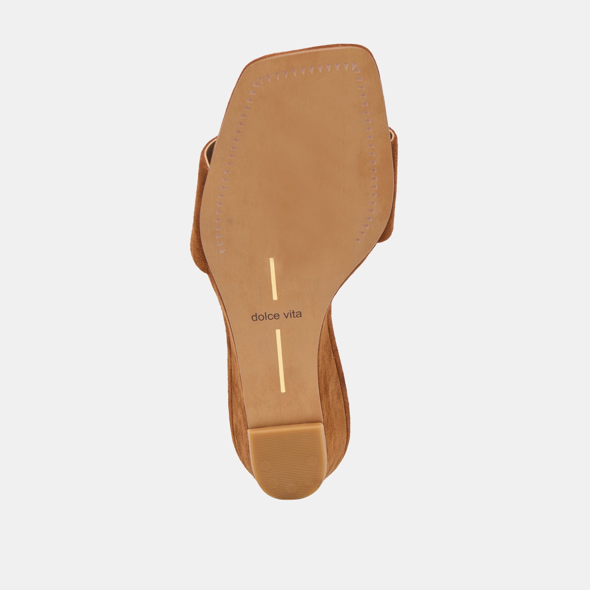 Qaily Wide Brown Suede Wedges Dolce Vita New