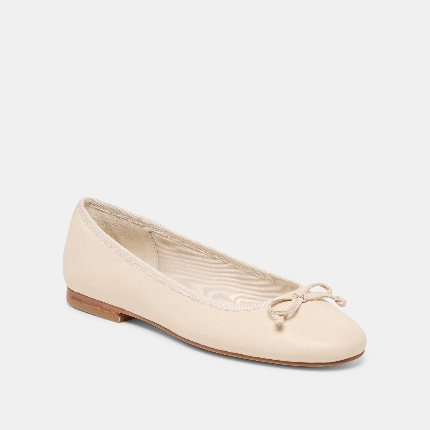 Ritla Wide Bone Leather Ballet Flats Dolce Vita Discount