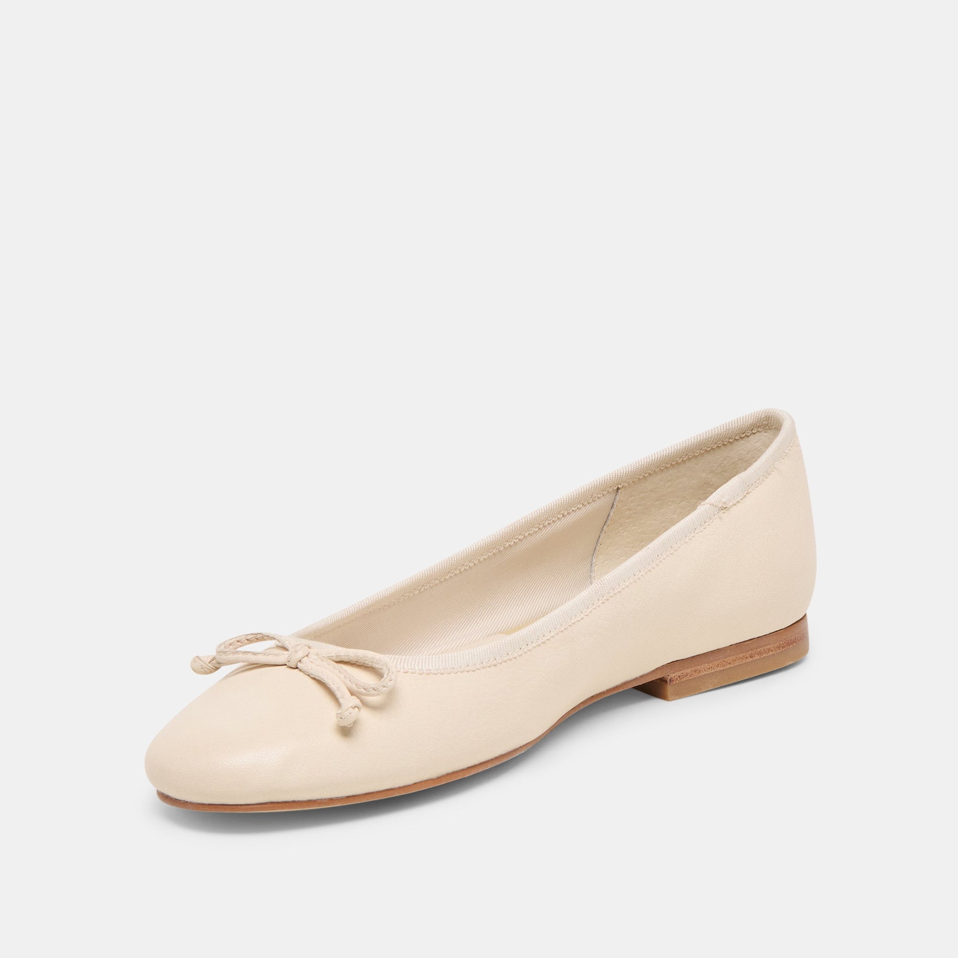 Ritla Wide Bone Leather Ballet Flats Dolce Vita Discount