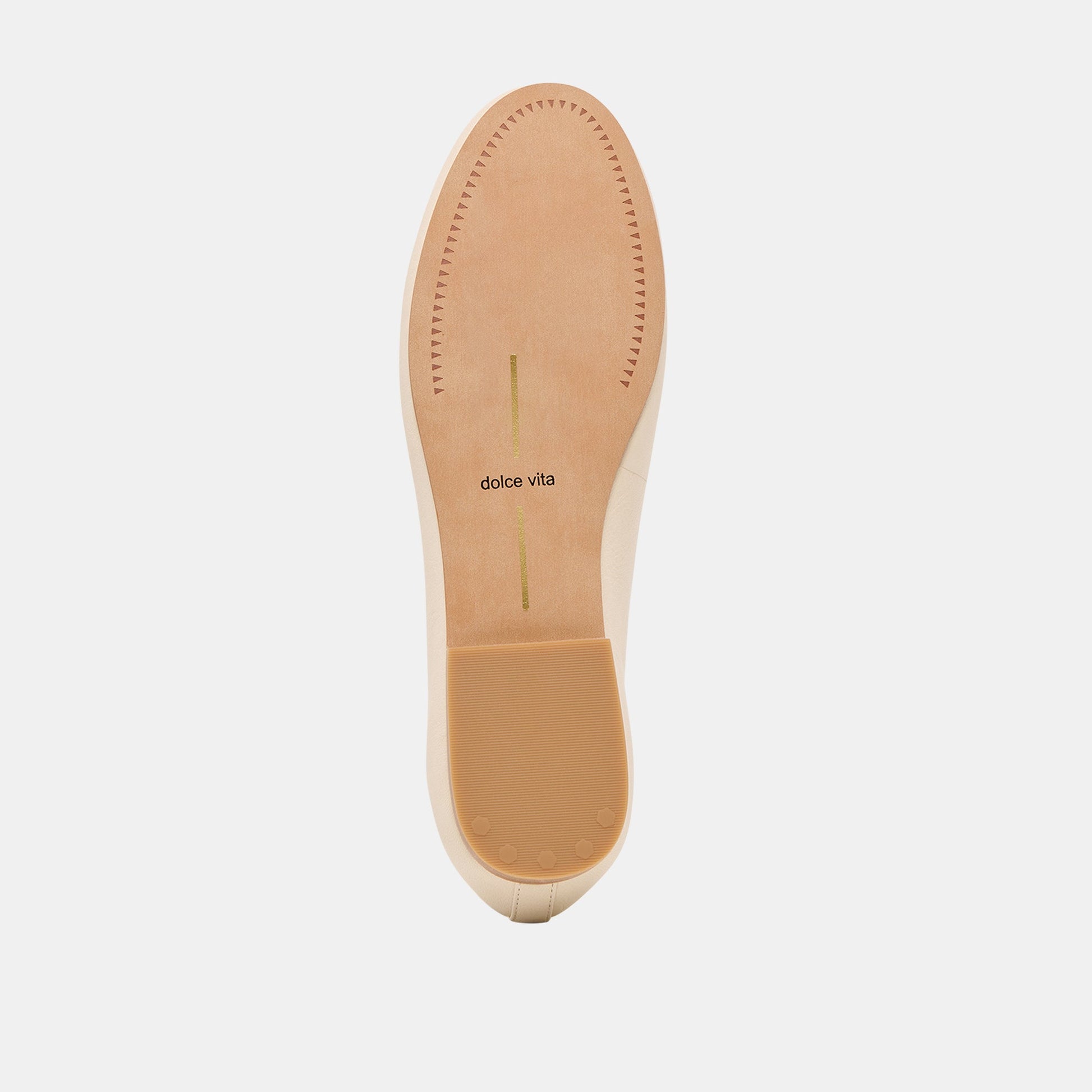 Ritla Wide Bone Leather Ballet Flats Dolce Vita Discount