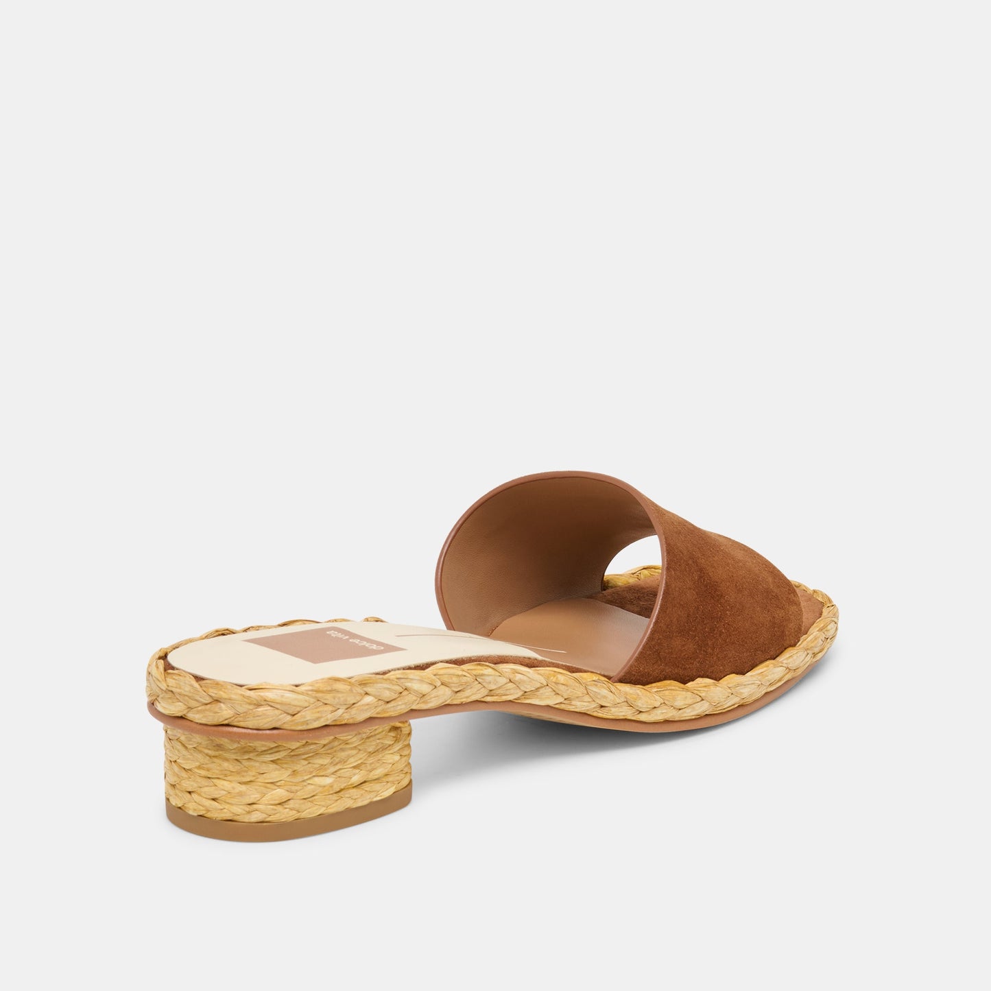 Dixi Wide Brown Suede Sandals Dolce Vita Outlet
