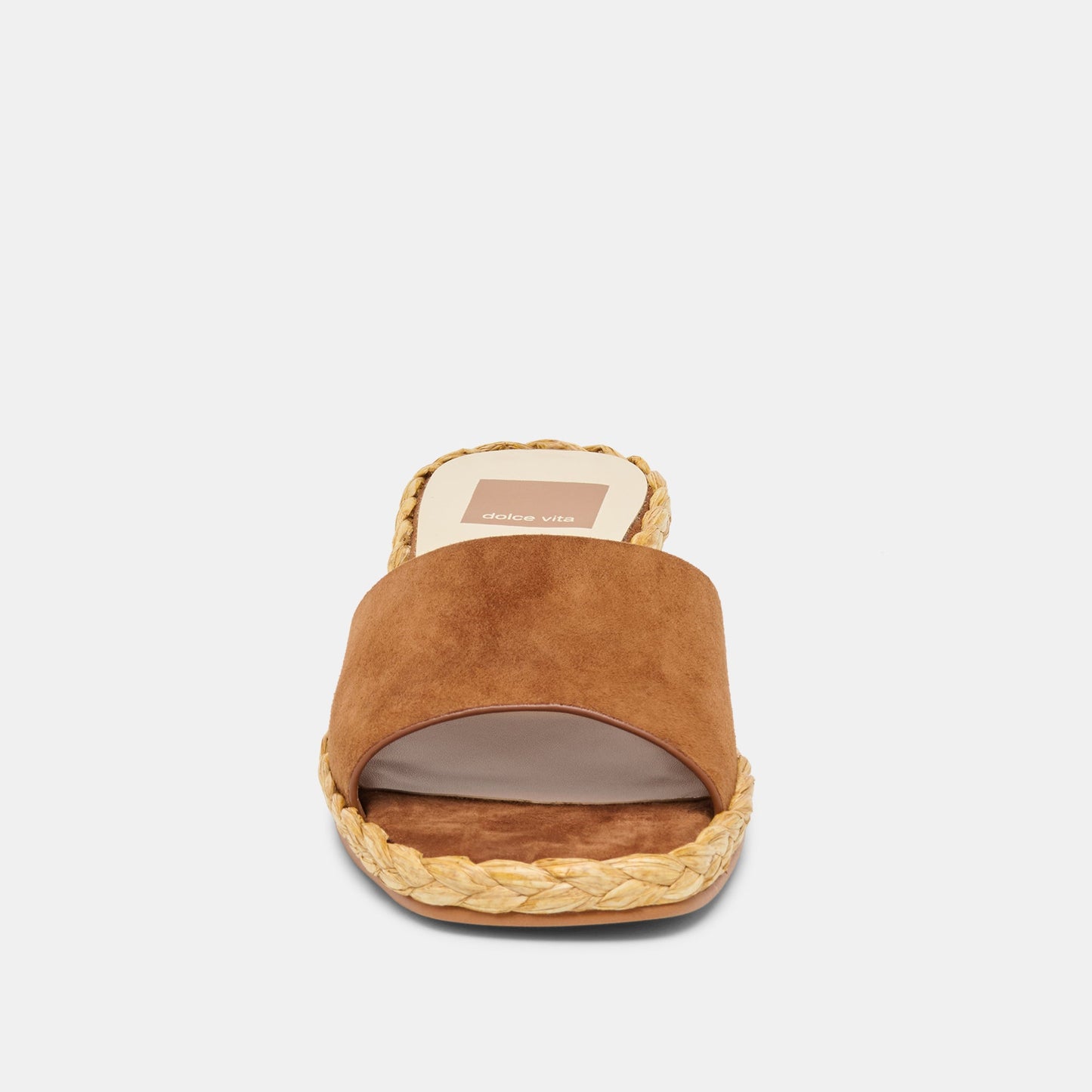 Dixi Wide Brown Suede Sandals Dolce Vita Outlet