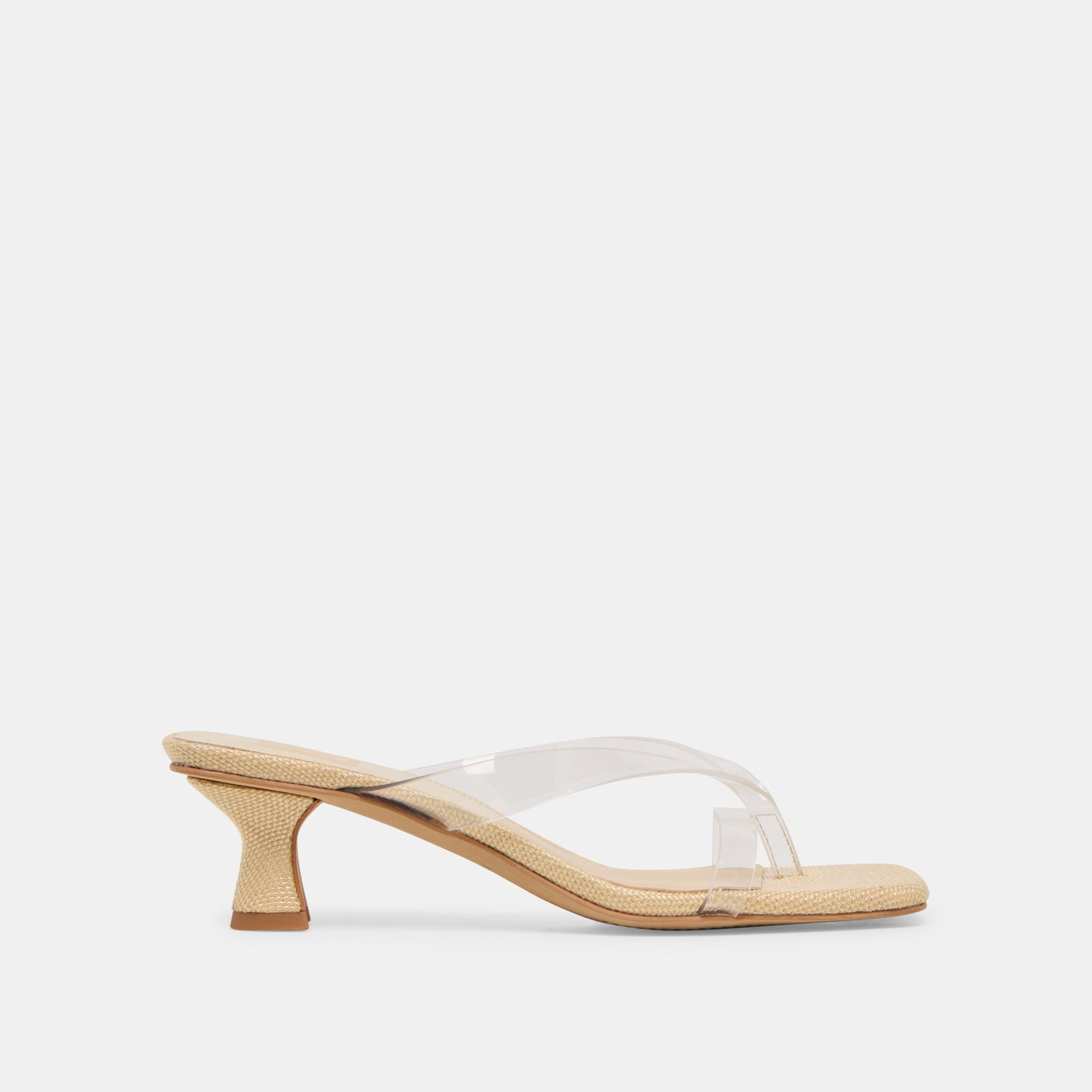 Brevel Vinyl Wide Crystal Jelly Heels Dolce Vita On sale