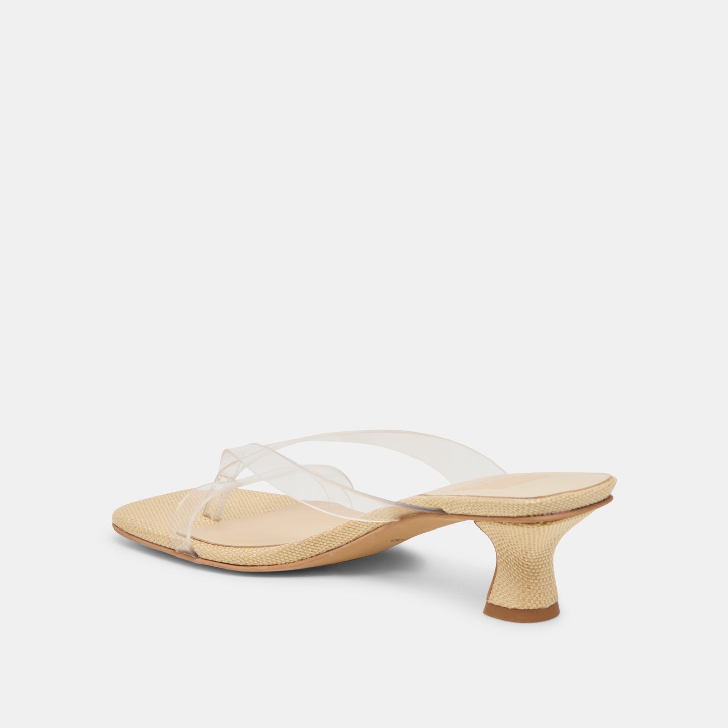 Brevel Vinyl Wide Crystal Jelly Heels Dolce Vita On sale