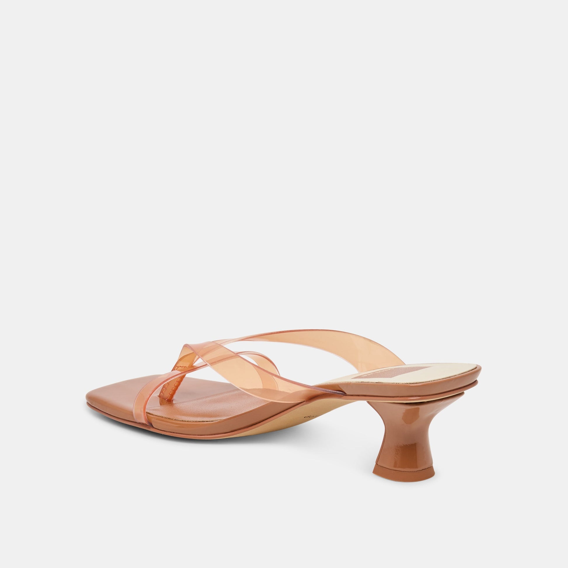 Brevel Vinyl Wide Whiskey Jelly Heels Dolce Vita On sale