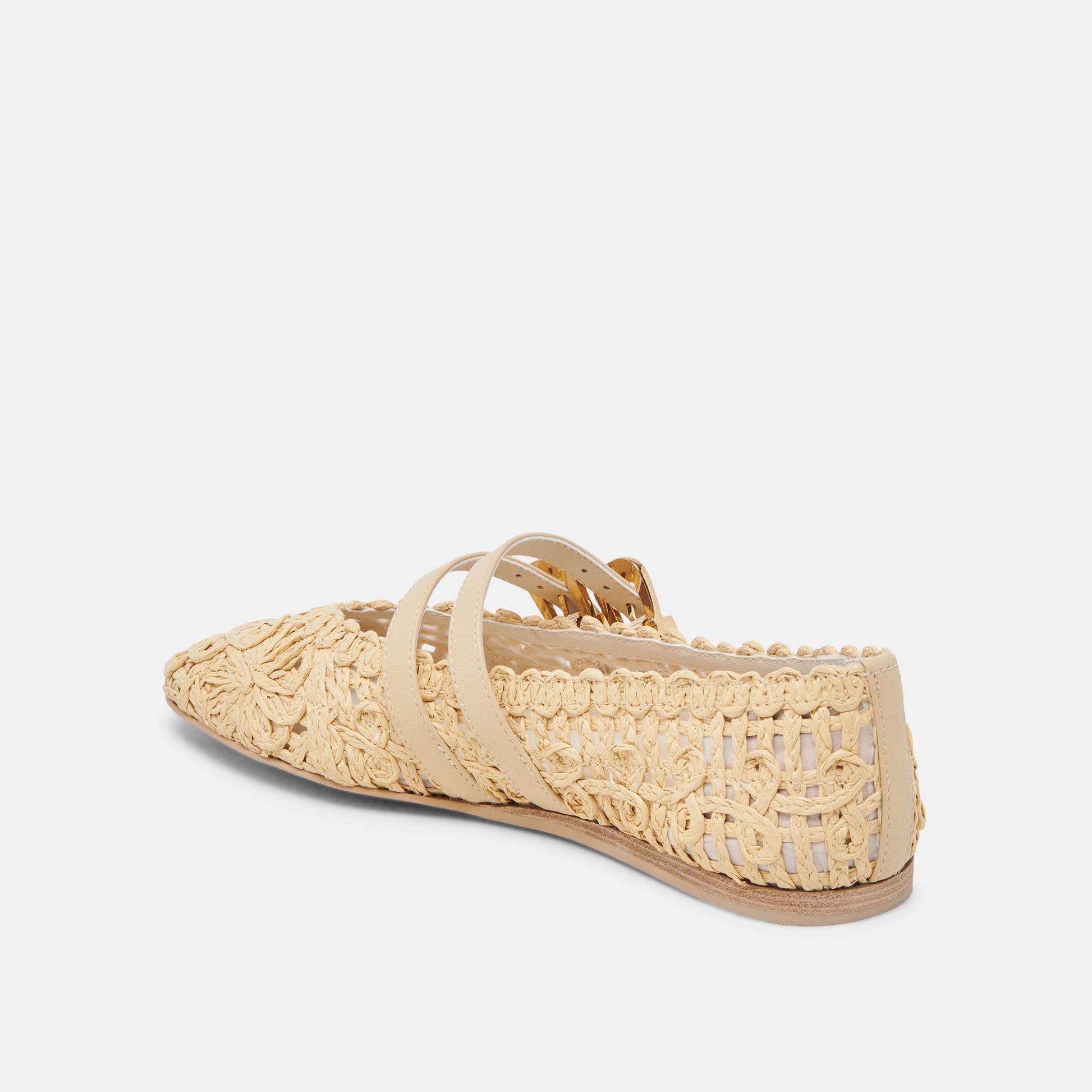 BAYLEE SUNFLOWER WIDE BALLET FLATS LT NATURAL MACRAME
 – Dolce Vita Dolce Vita Online