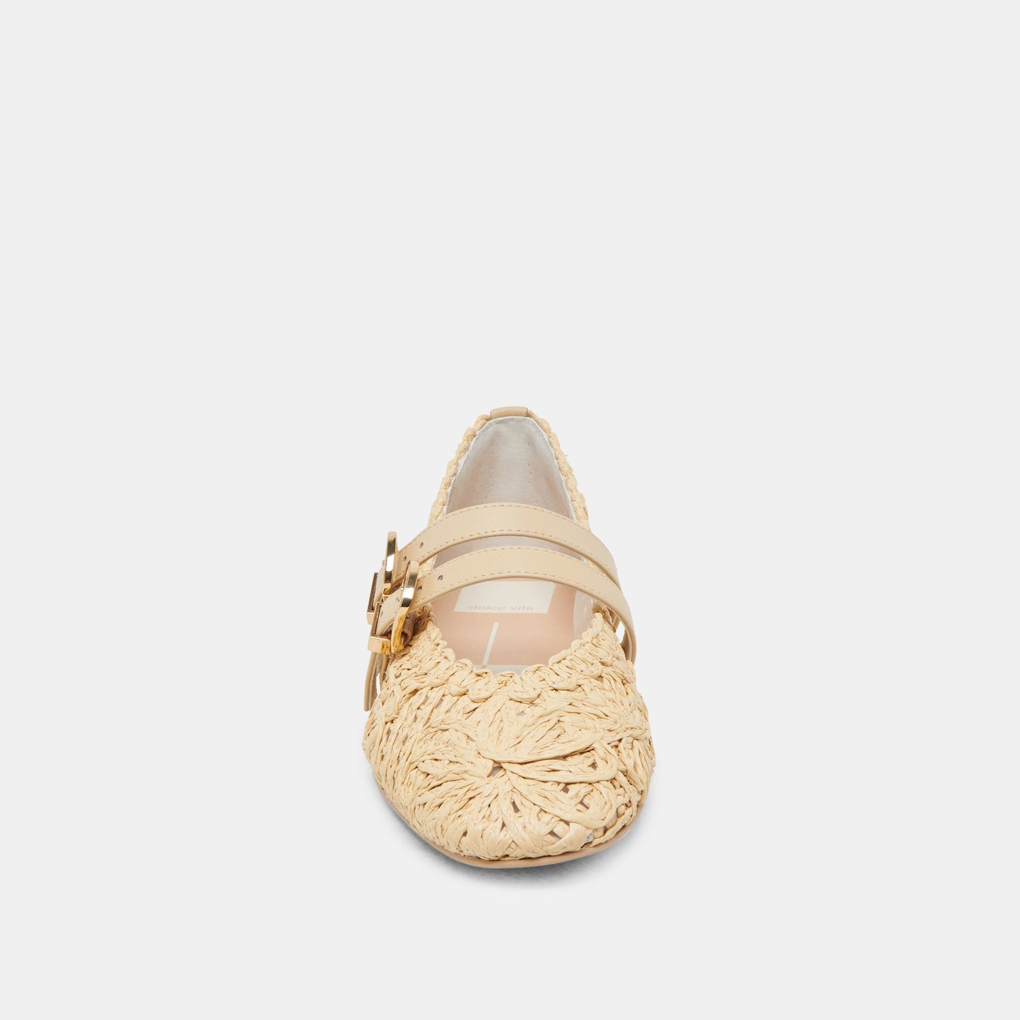 BAYLEE SUNFLOWER WIDE BALLET FLATS LT NATURAL MACRAME
 – Dolce Vita Dolce Vita Online