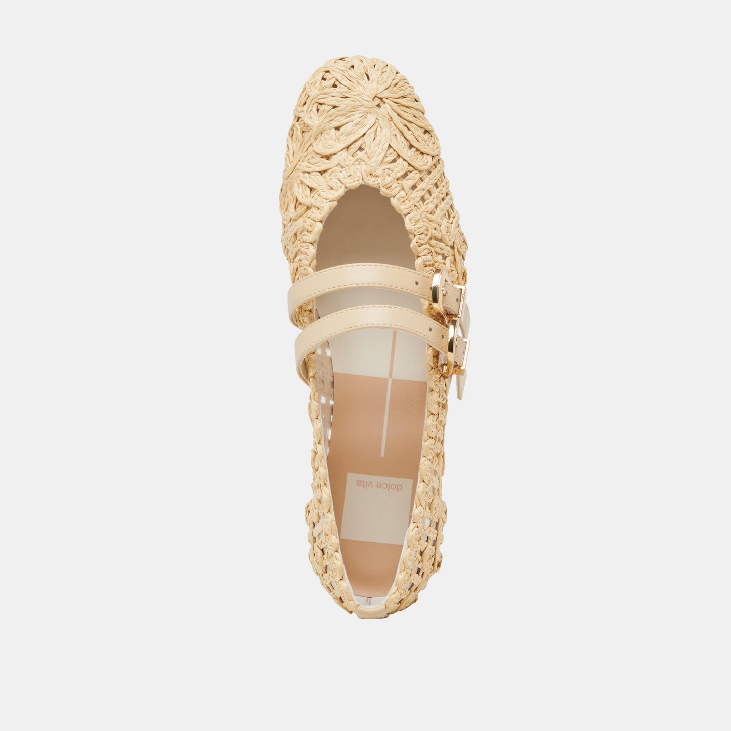 BAYLEE SUNFLOWER WIDE BALLET FLATS LT NATURAL MACRAME
 – Dolce Vita Dolce Vita Online