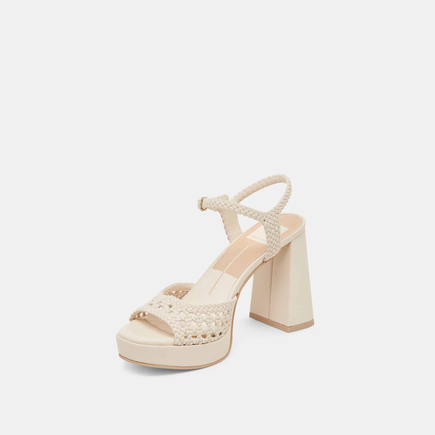 PEYTEN WIDE HEELS CREME WOVEN STELLA
 – Dolce Vita Dolce Vita Sale