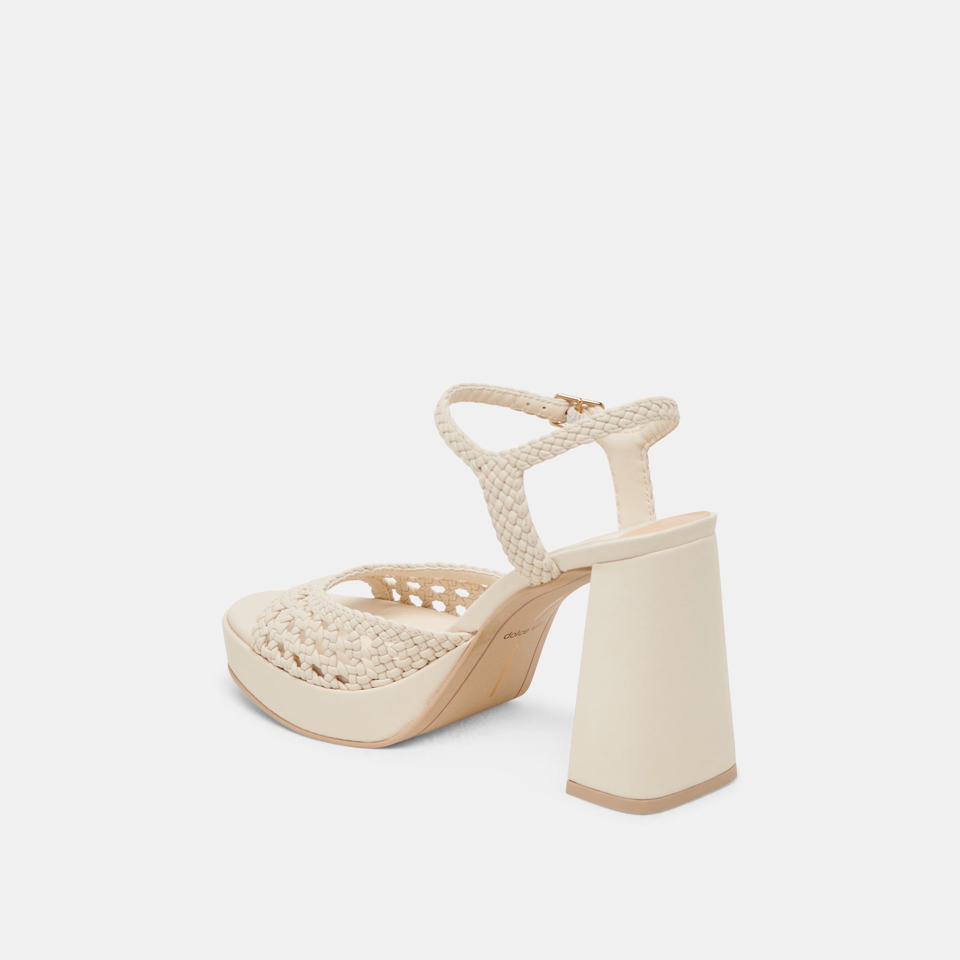 PEYTEN WIDE HEELS CREME WOVEN STELLA
 – Dolce Vita Dolce Vita Sale