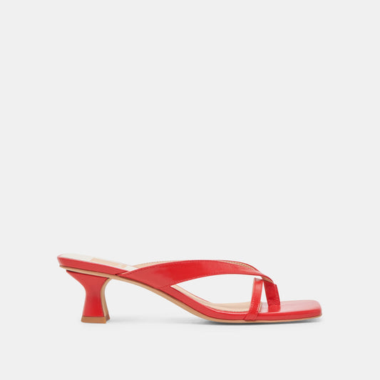 BREVEL WIDE HEELS CHILI LEATHER
 – Dolce Vita Dolce Vita For sale