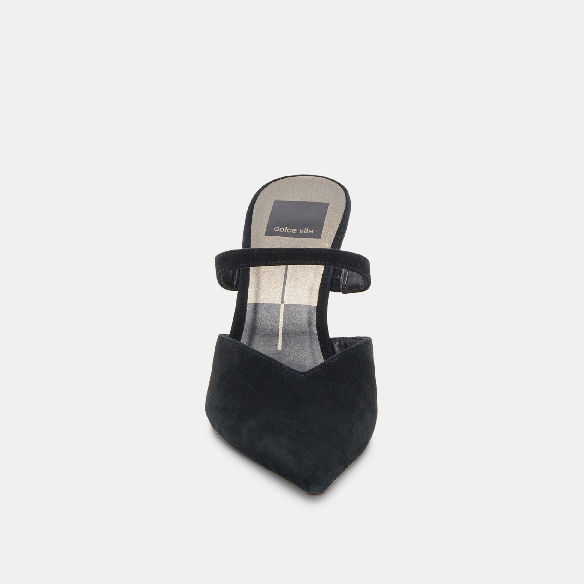 KANIKA WIDE HEELS ONYX SUEDE
 – Dolce Vita Dolce Vita New
