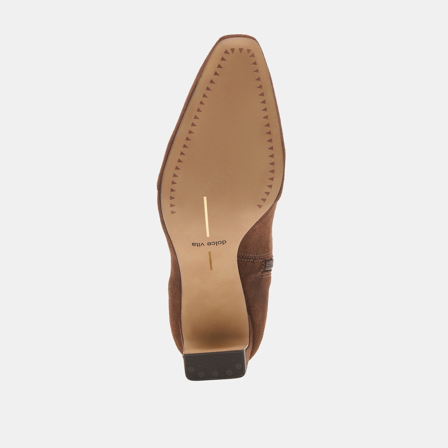 Anika Wide Dk Brown Stella Suede Boots Dolce Vita Outlet