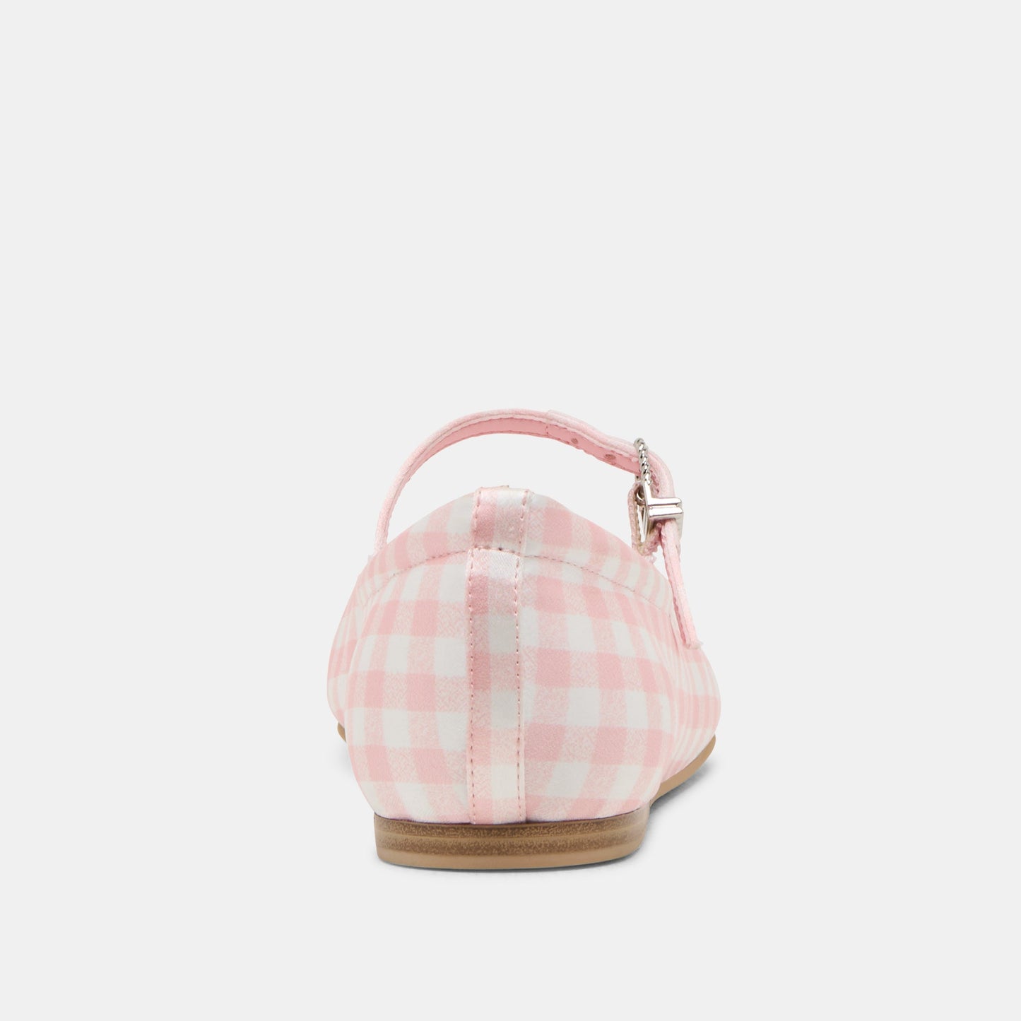 Reyes X Byrdie Golf Pink Plaid Gingham Wide Ballet Flats Dolce Vita Discount